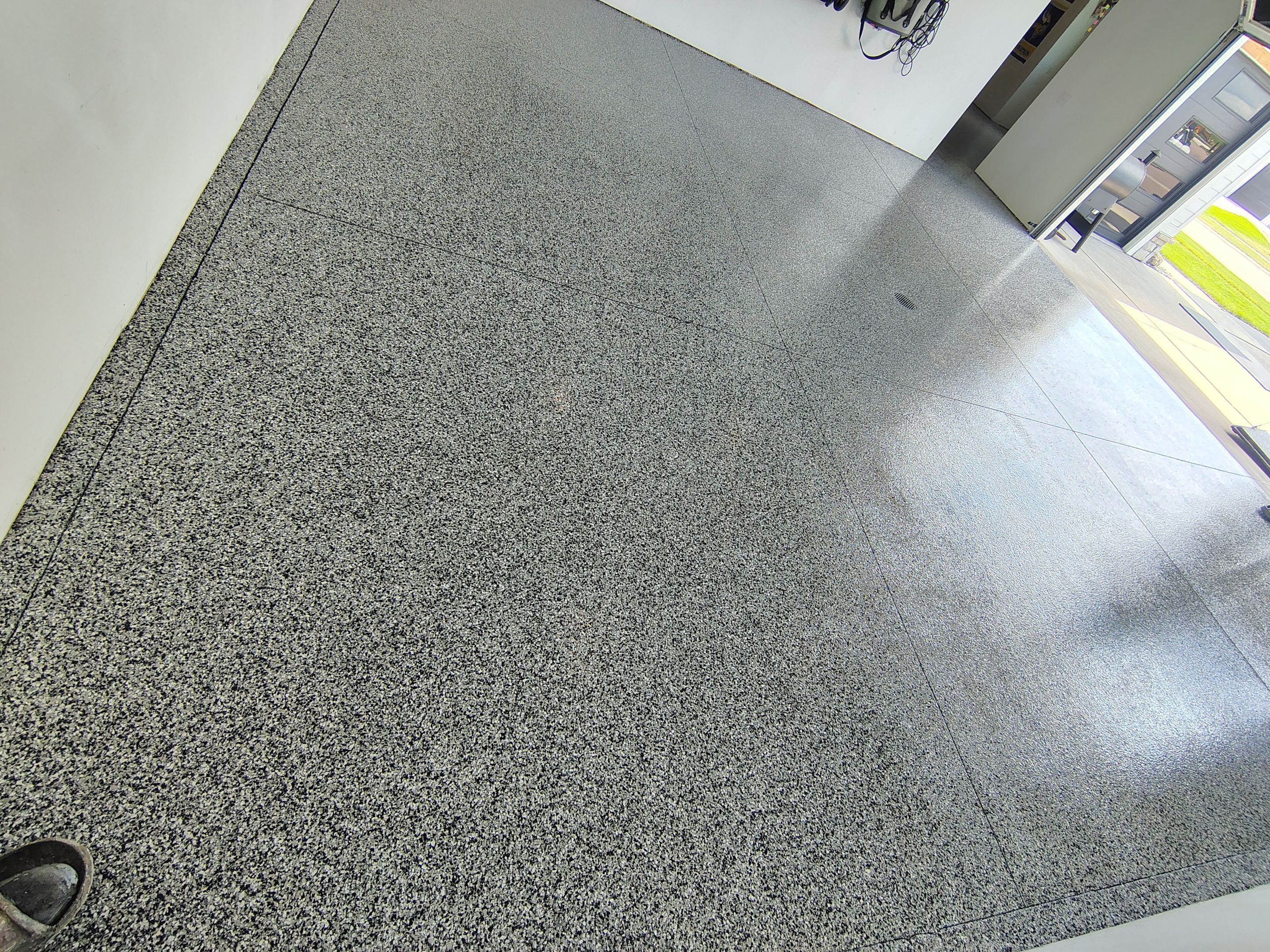 Dell Rapids Multi-Car Garage Concrete Floor Coating and Repair by Select Painting, Coatings & Garage Cabinets