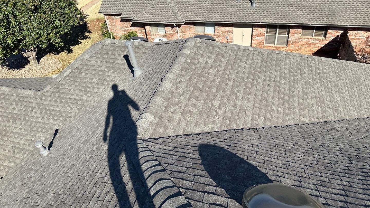 roof and vent replacement in Edmond by McCann's Roofing and Construction