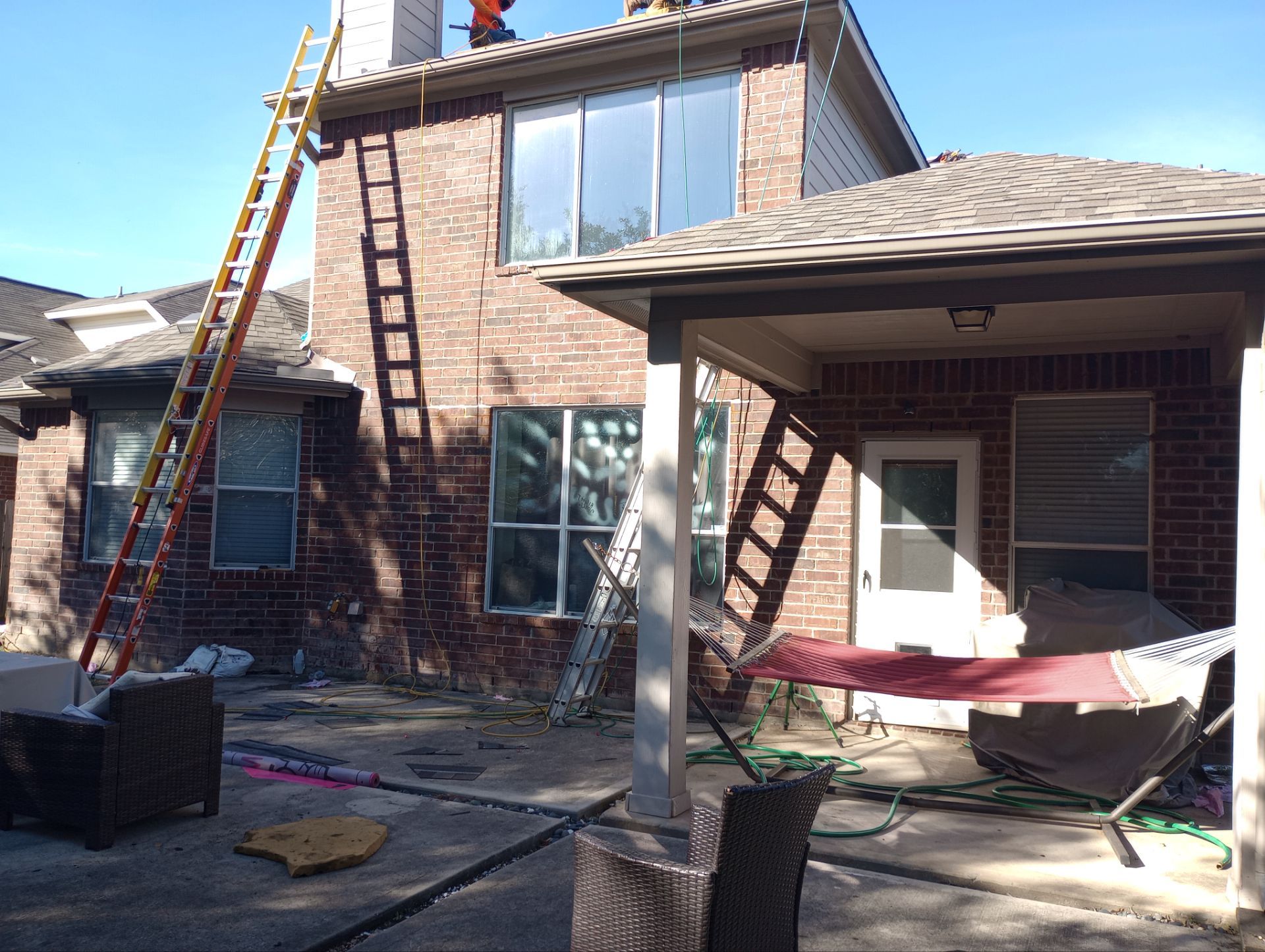Residential Roofing Installation using Owen's Corning Duration (Lifetime) Shingles by Roof Repair Company