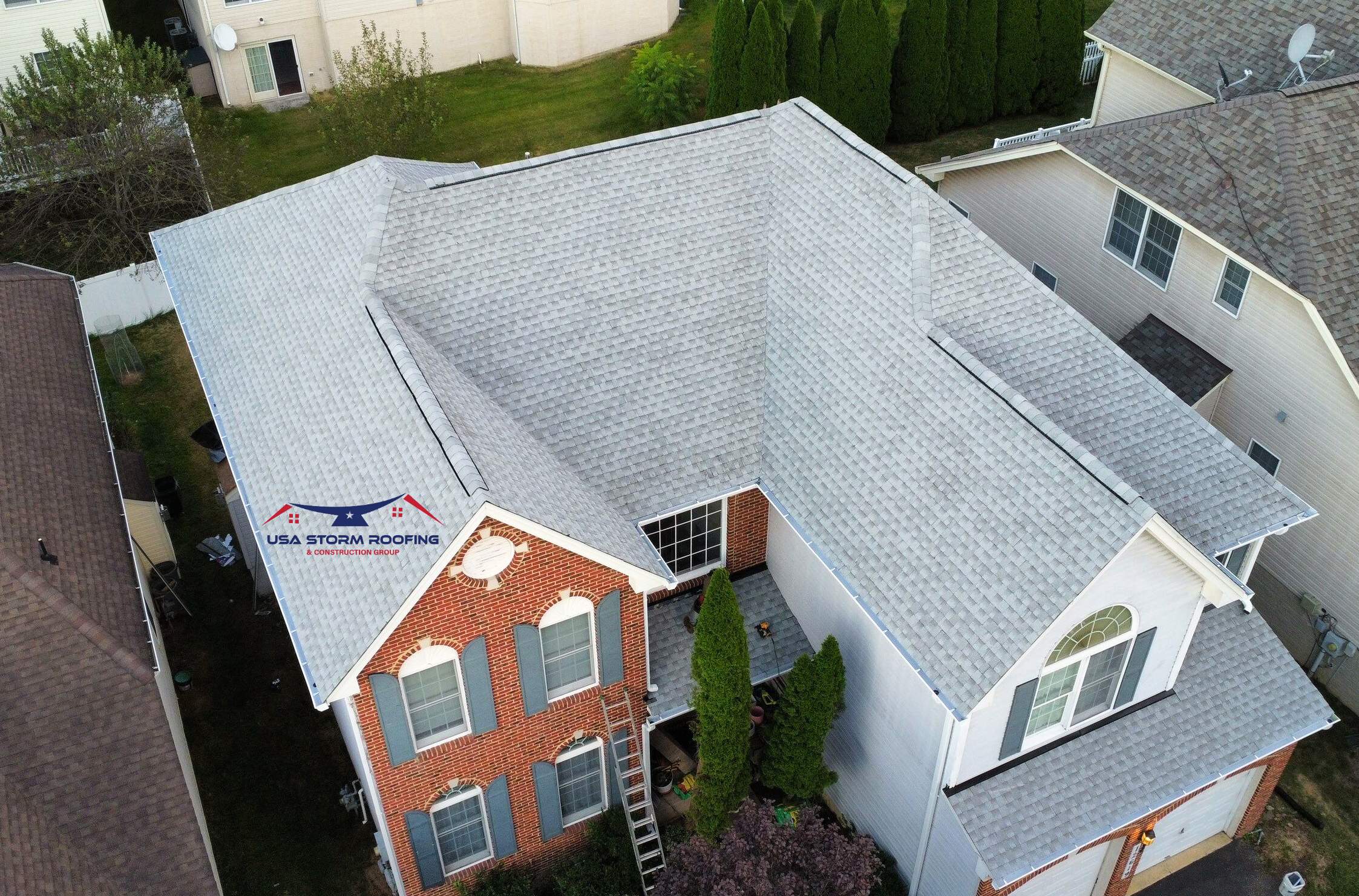 Roof Replacement Project in Clarksburg by USA Storm Roofing and Construction Group
