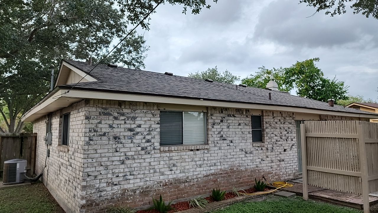 Full Roof Replacement using Certainteed Landmark Weatherwood by Galvan Roofing and Construction