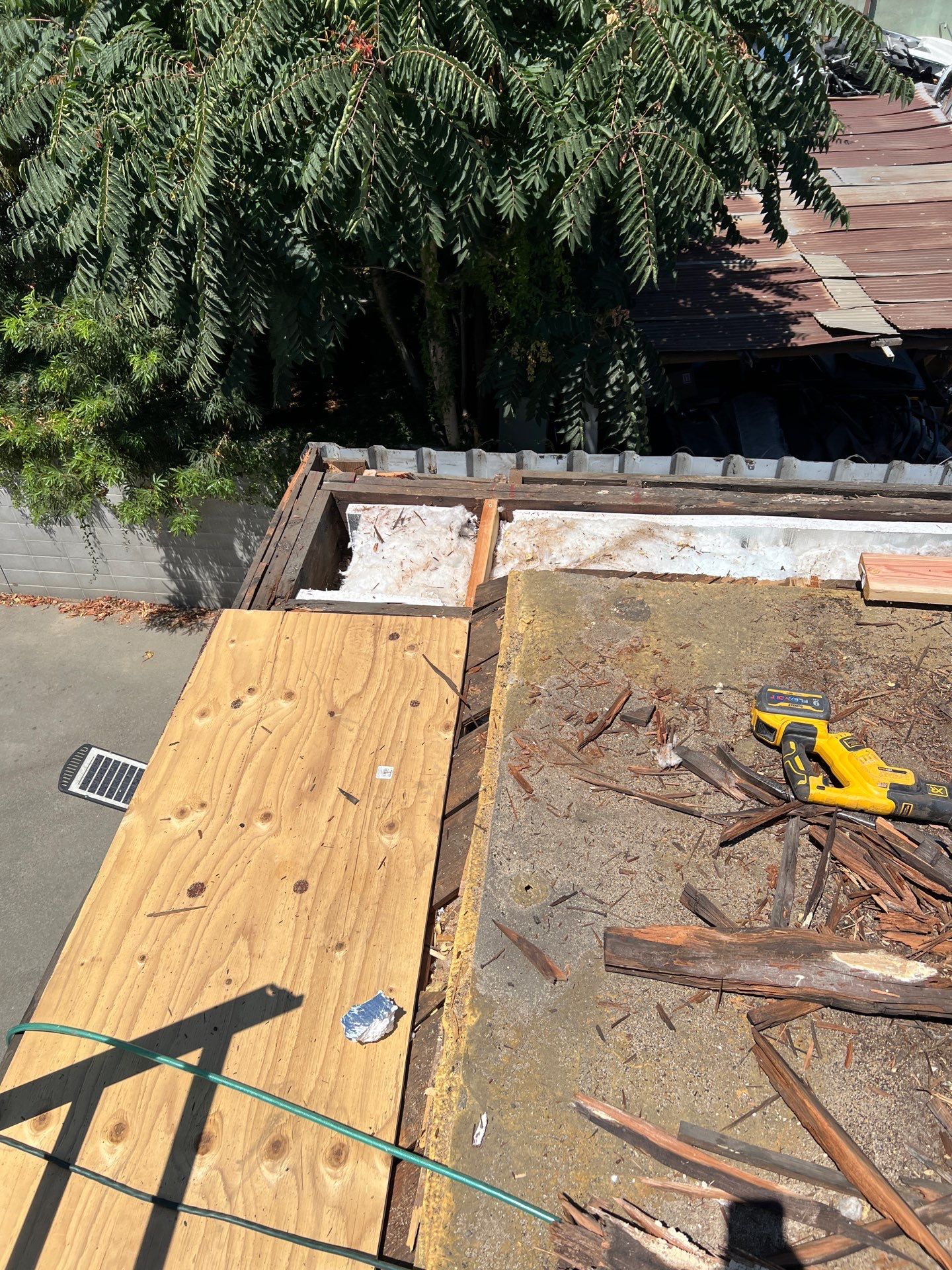 Foam Refurbish using Conklin Benchmark/PUMA XL coatings and spray foam by Straight Edge Roofing Inc