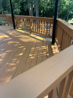 Bill's Deck Staining