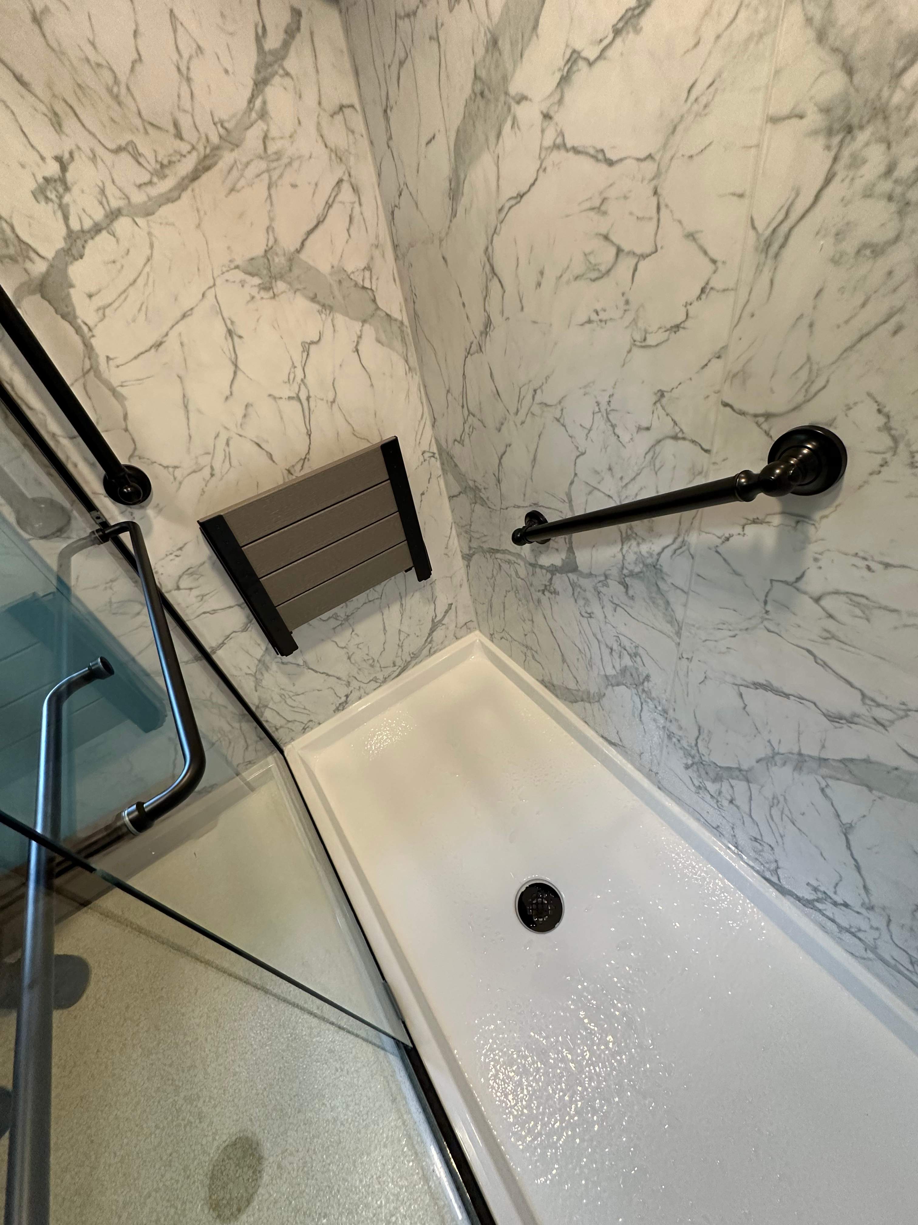 Shower Project in Palmerton, PA by Fix Core LLC