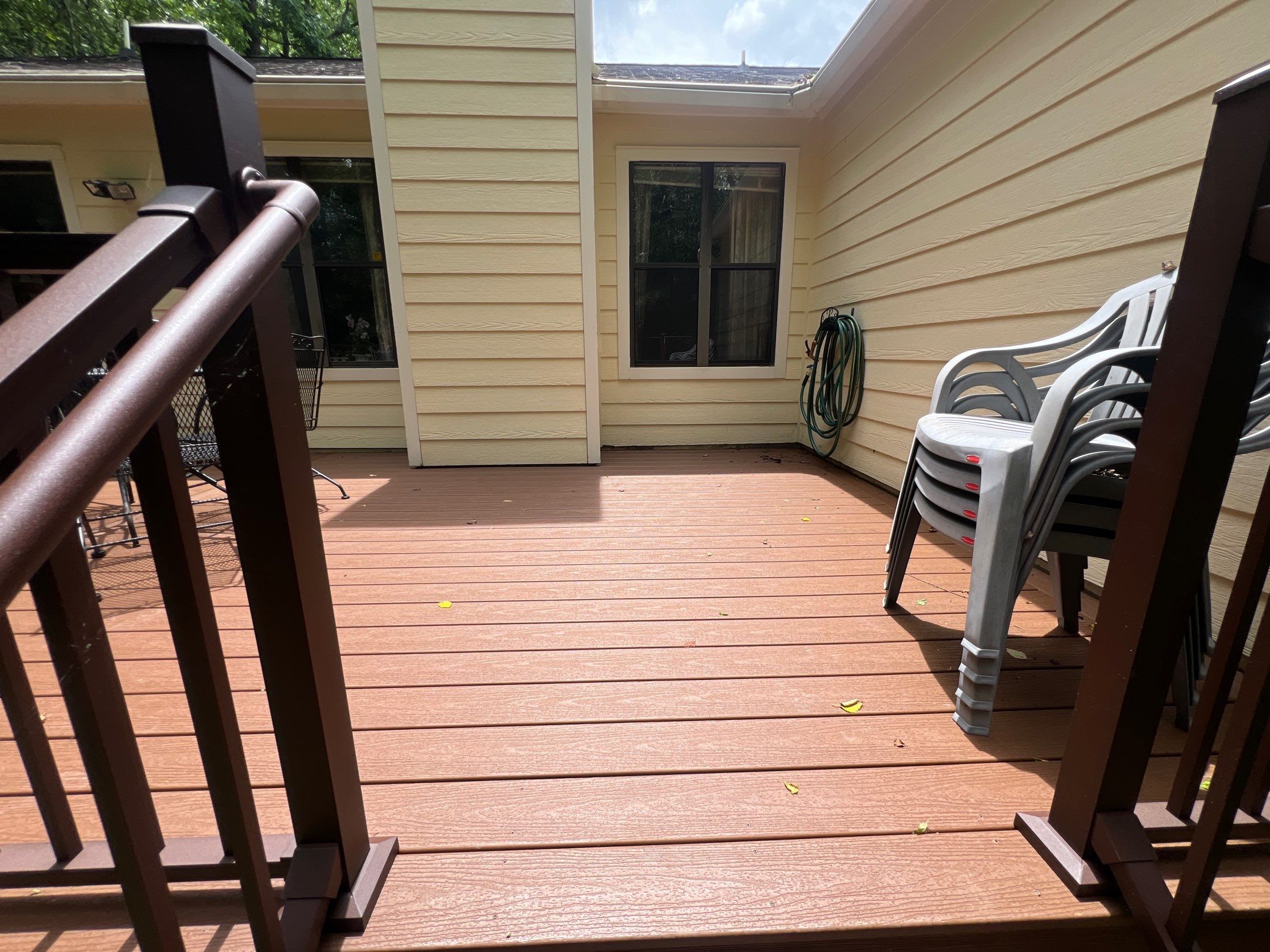 Complete Deck Reconstruction and Railing Upgrade in Alpharetta, Georgia by Swift Home Renovations 