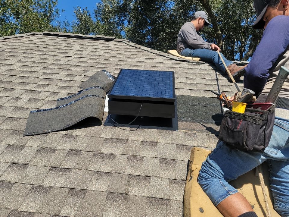 Residential Roofing Installation using Roof Replacement by American Roofing & Construction LLC