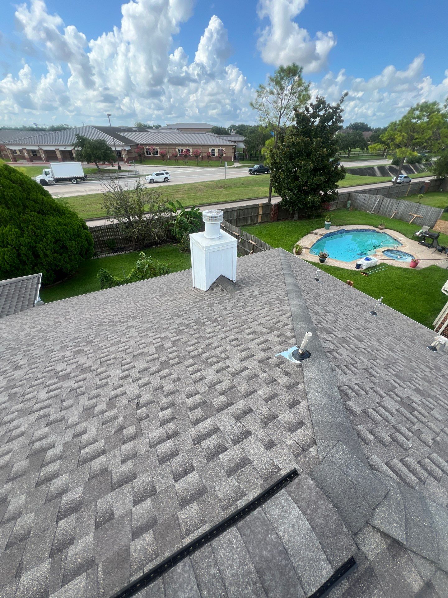 Residential Roof Replacement using GAF HDZ - Weathered Wood by Elite Roofing LLC