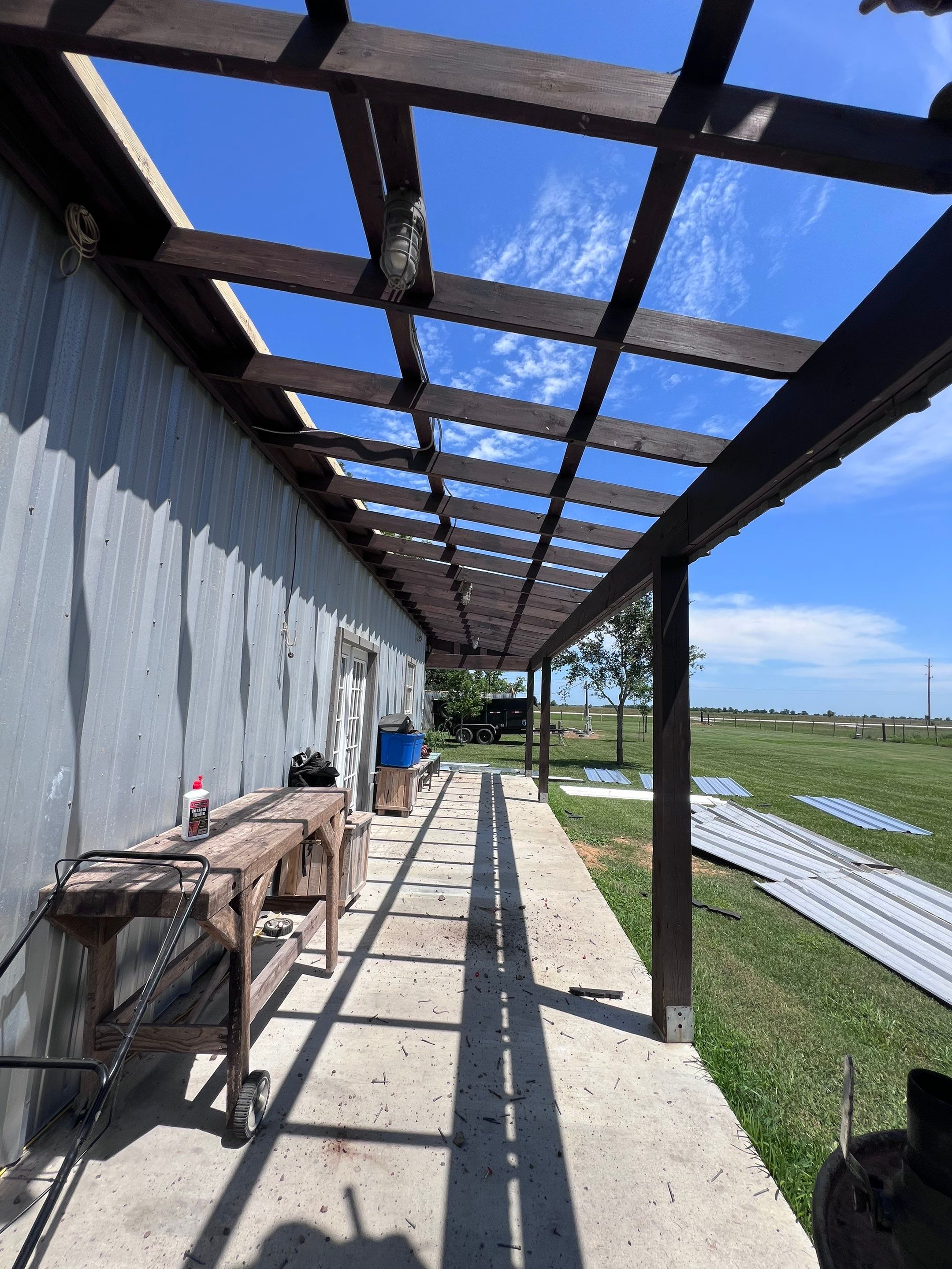 Residential Roofing Installation using Metal by Roof Repair Company