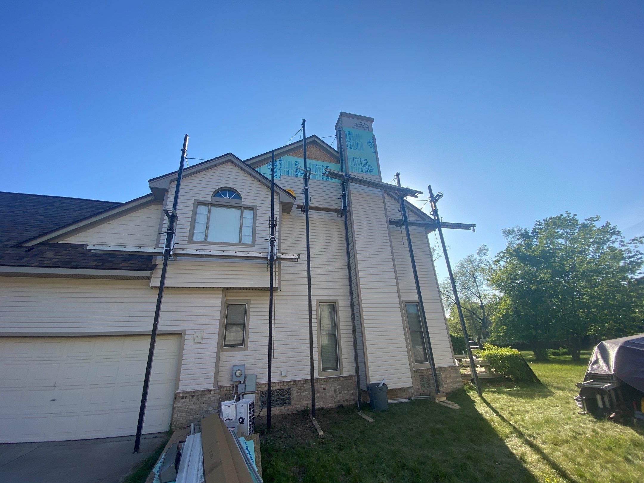 Siding Replacement using CertainTeed Restoration Classis D4 by 180 Contractors