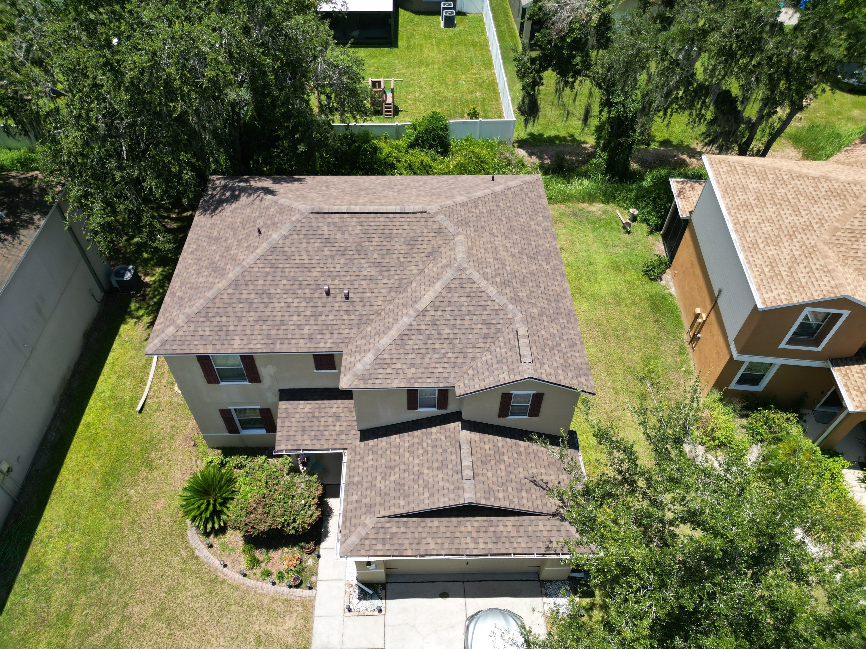 Roof Replacement in Wesley Chapel, FL. by Steadfast Roofing