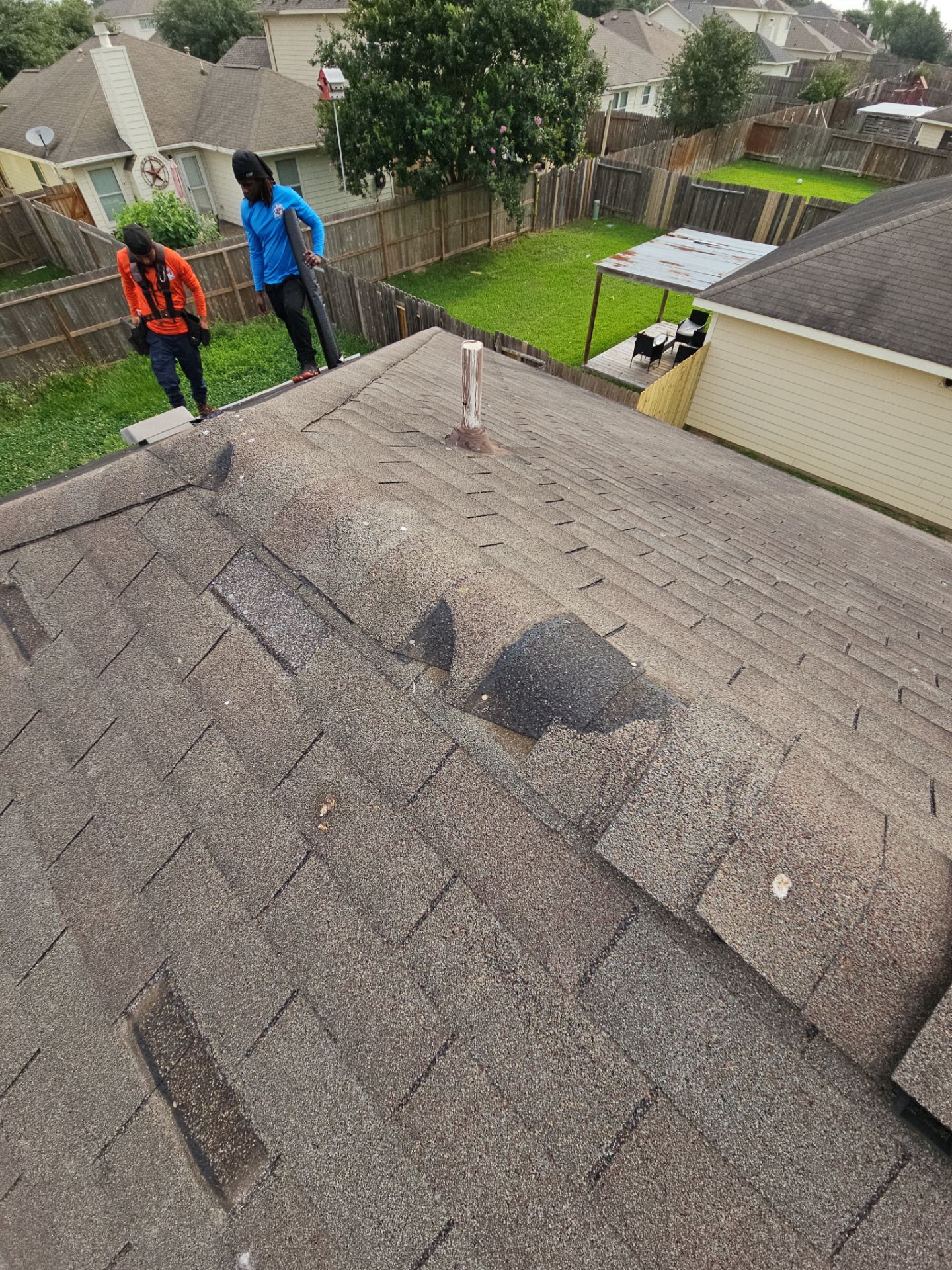 Residential Roofing Repair using Owen's Corning Duration (Lifetime) Shingles by Roof Repair Company