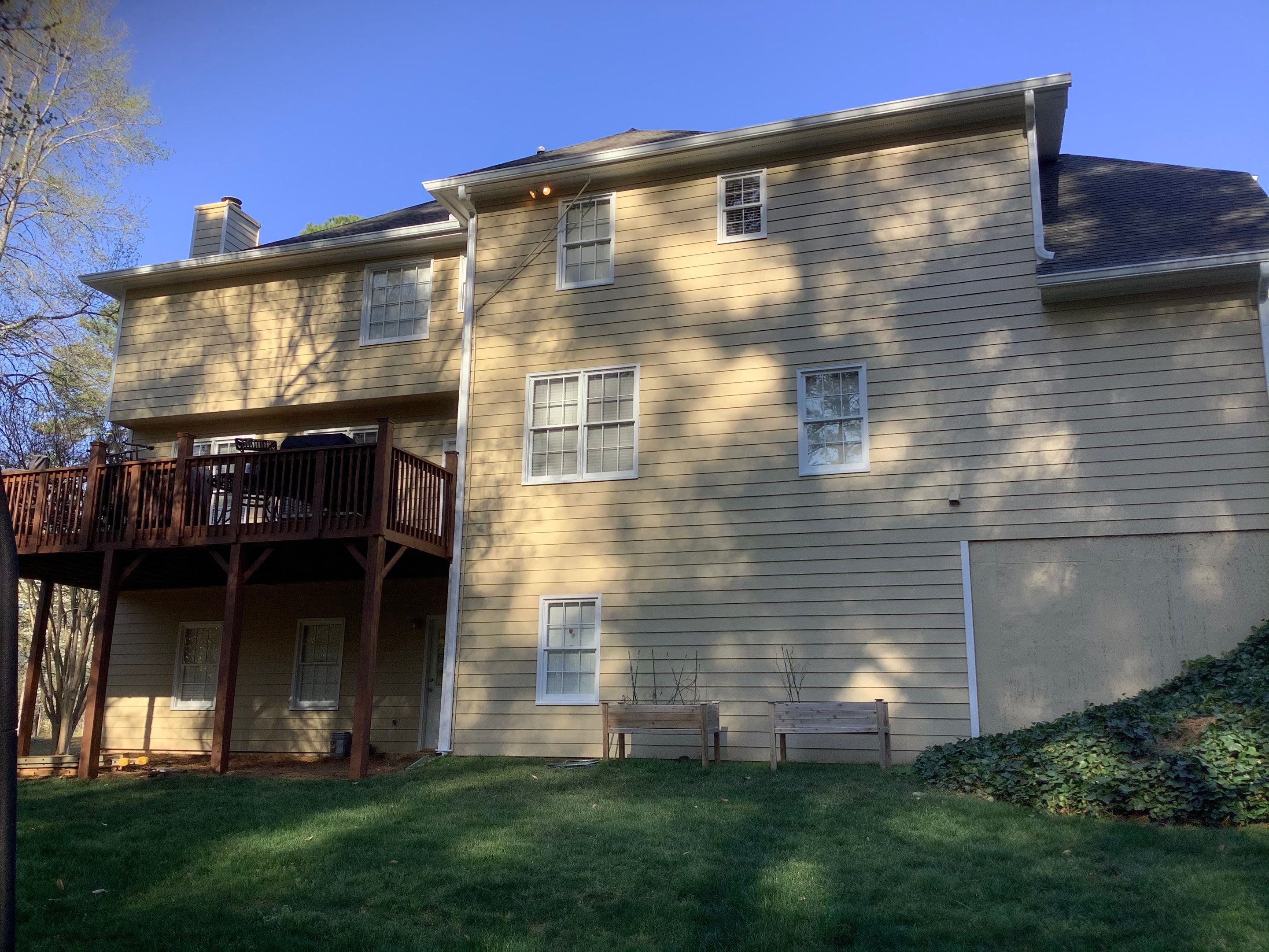 Exterior Home Painting and Trim Update in Kennesaw by Swift Home Renovations