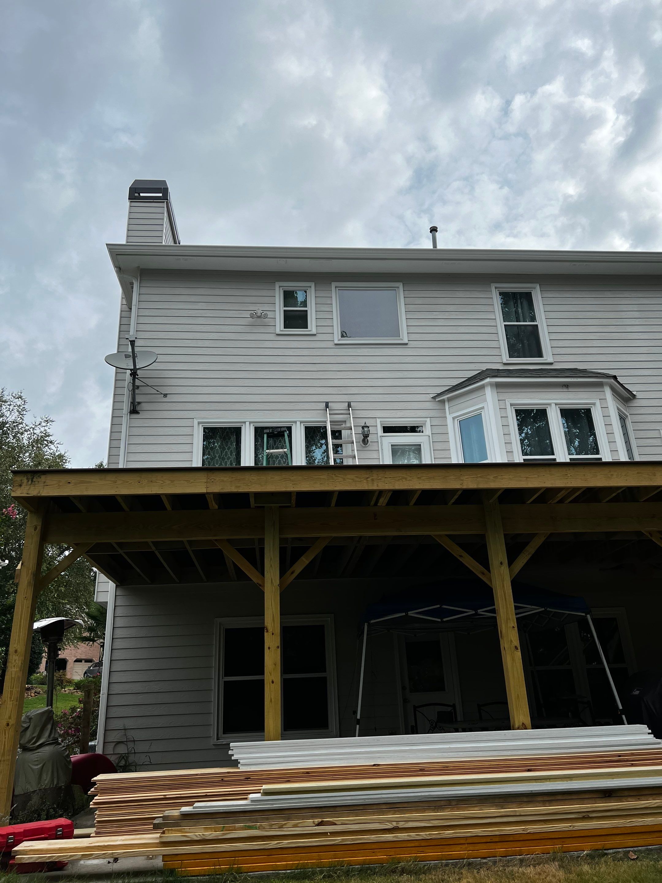 Custom Elevated Deck and Screened Porch Addition in Acworth by Swift Home Renovations
