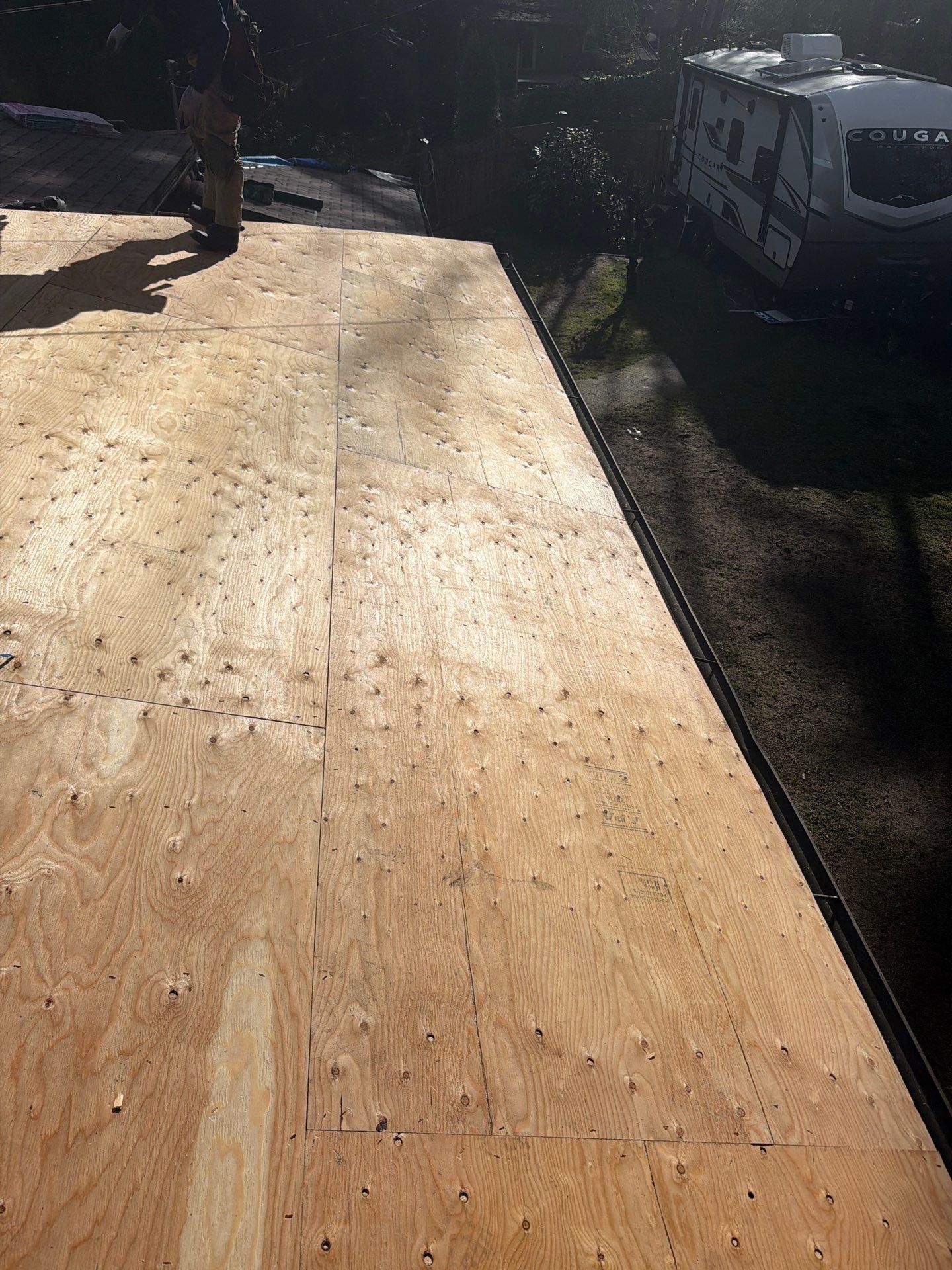 Residential Roofing Installation using GAF UHDZ Shingles by Roofing Formula LLC