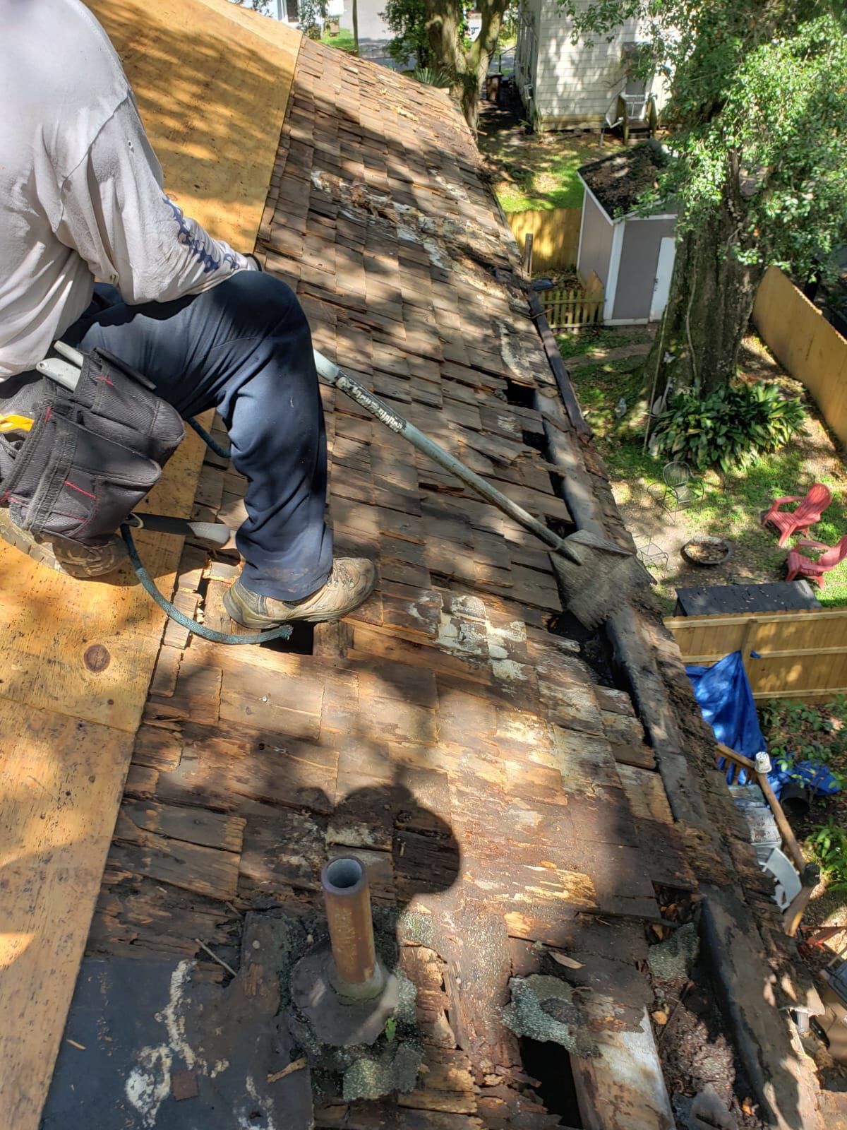 Residential Roofing Installation by American Roofing & Construction LLC