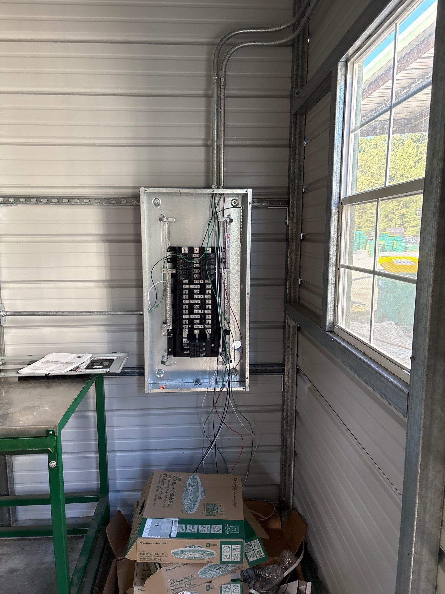 Commercial panel installation  by Selectric LLC
