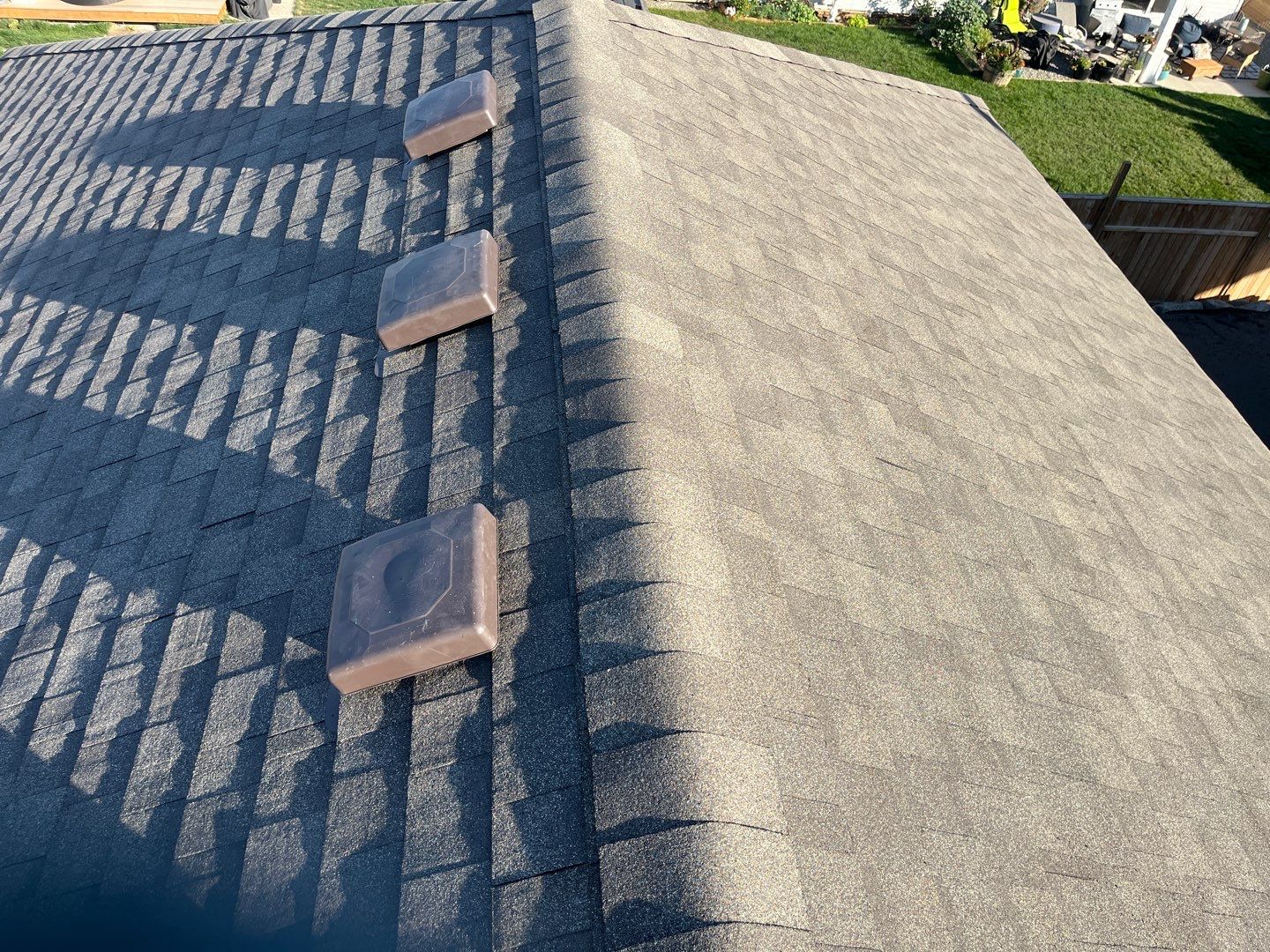 Residential Roofing Installation using IKO Weatherwood shingle by Top Notch Roofing Inc