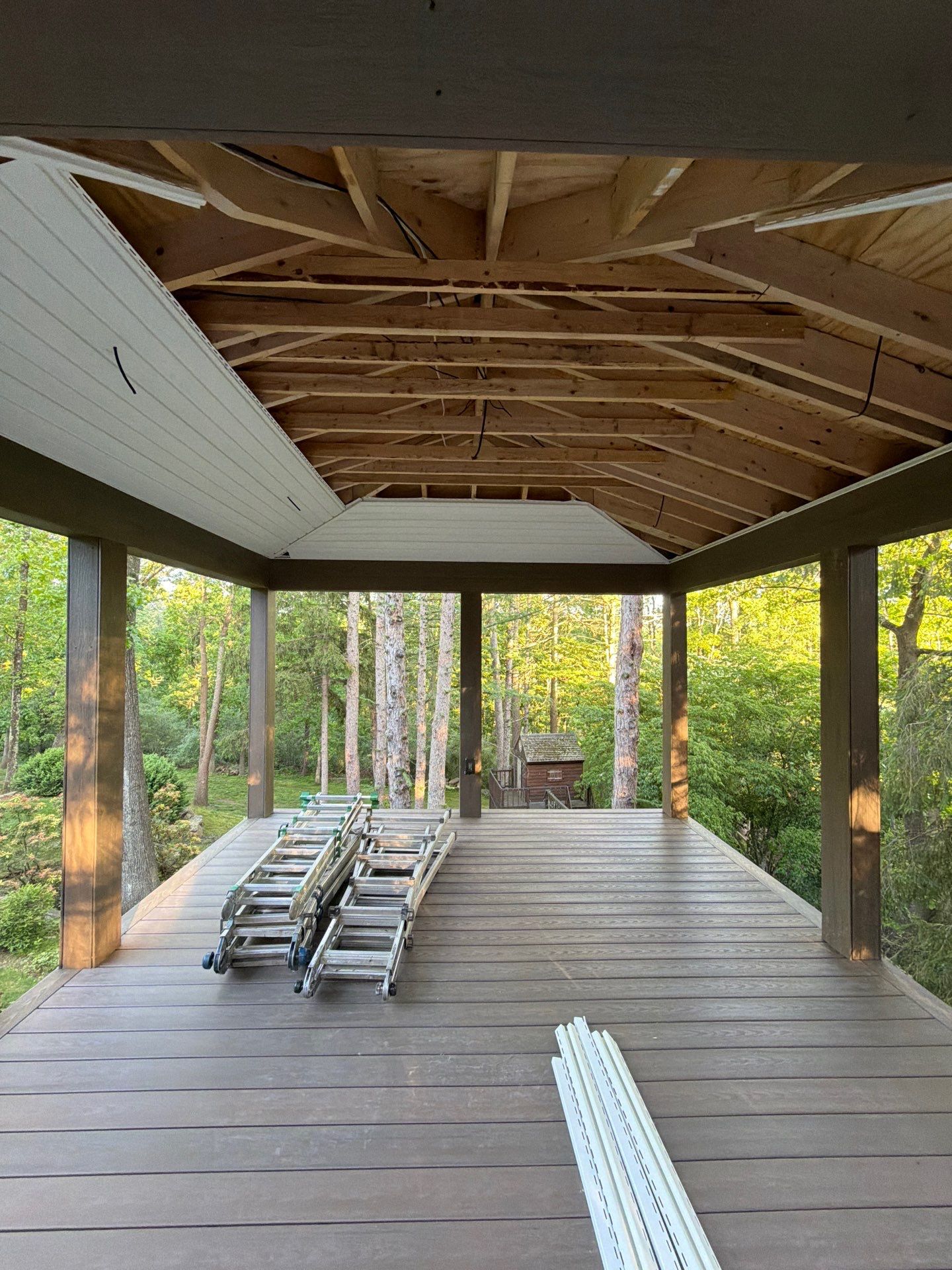 New Deck With a Screened In Porch In Mendham, New Jersey by deck guardian