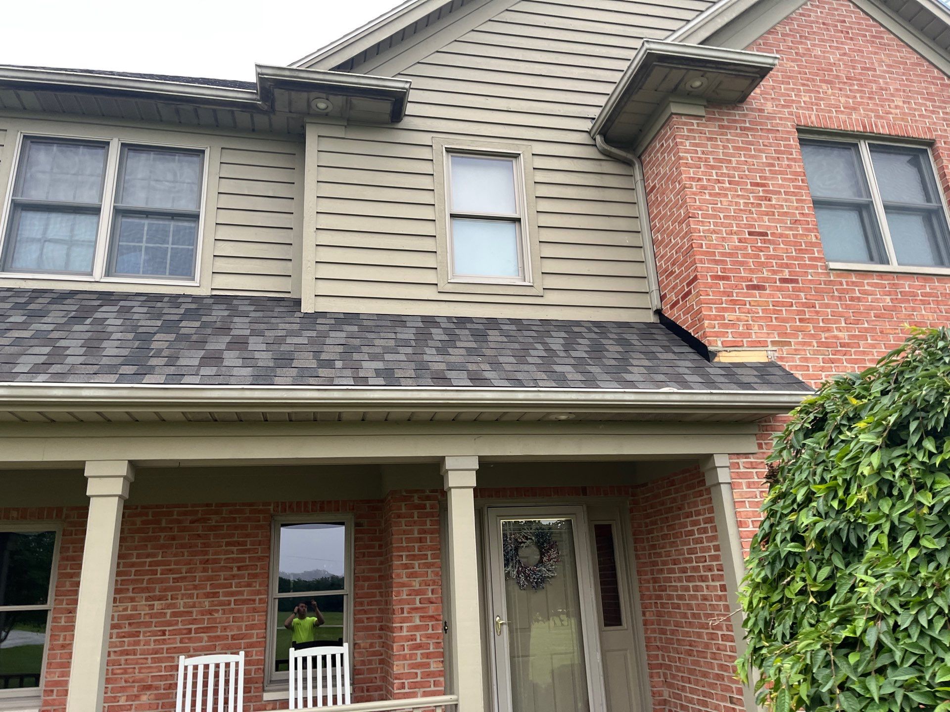 Residential Roofing Installation using GAF Timberline HDZ Appalachian Sky by Nitro Roofing and Construction