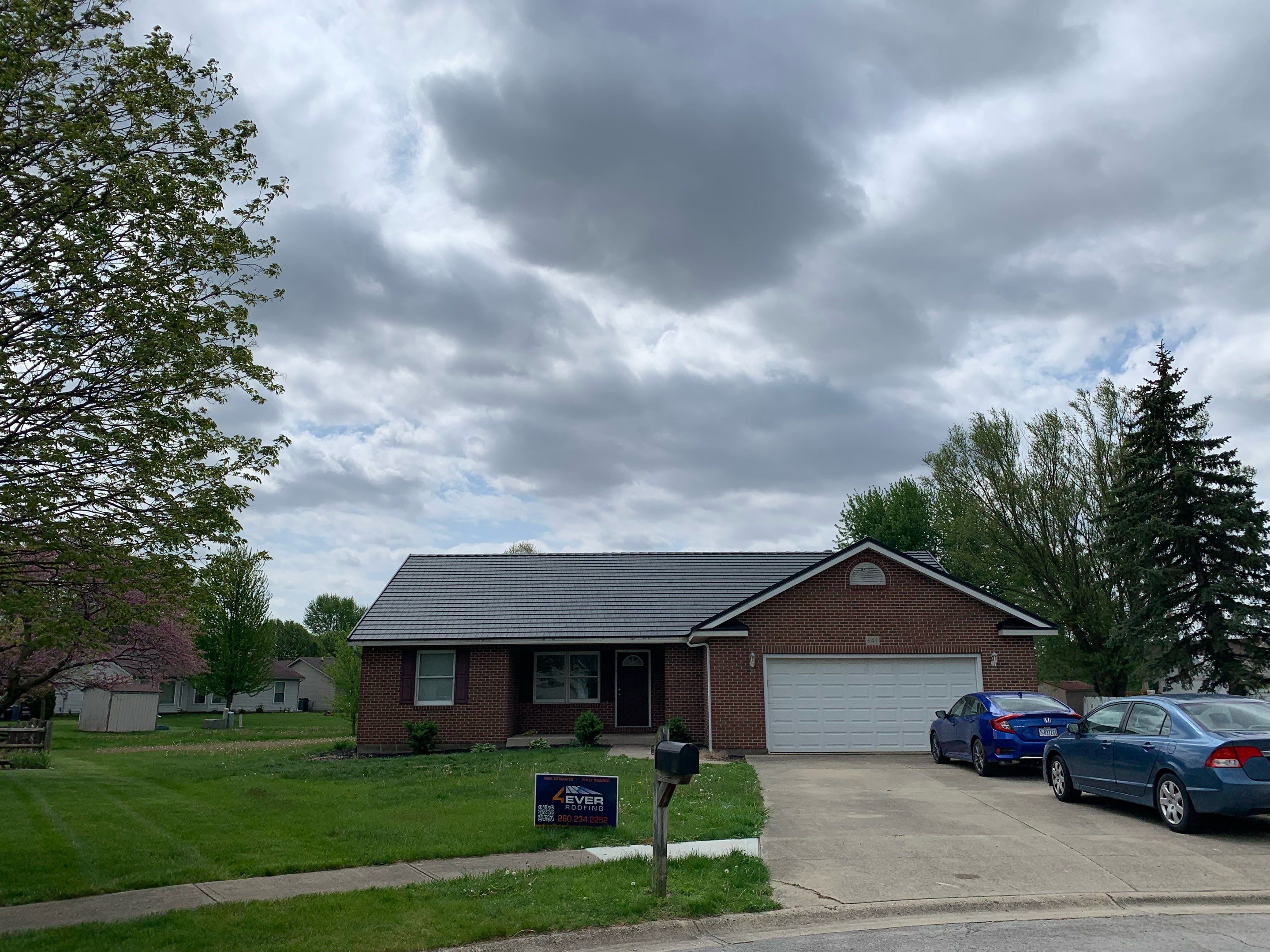 Metal Shingle Shake Roof Installation – Sidney, Ohio by 4Ever Metal Roofing