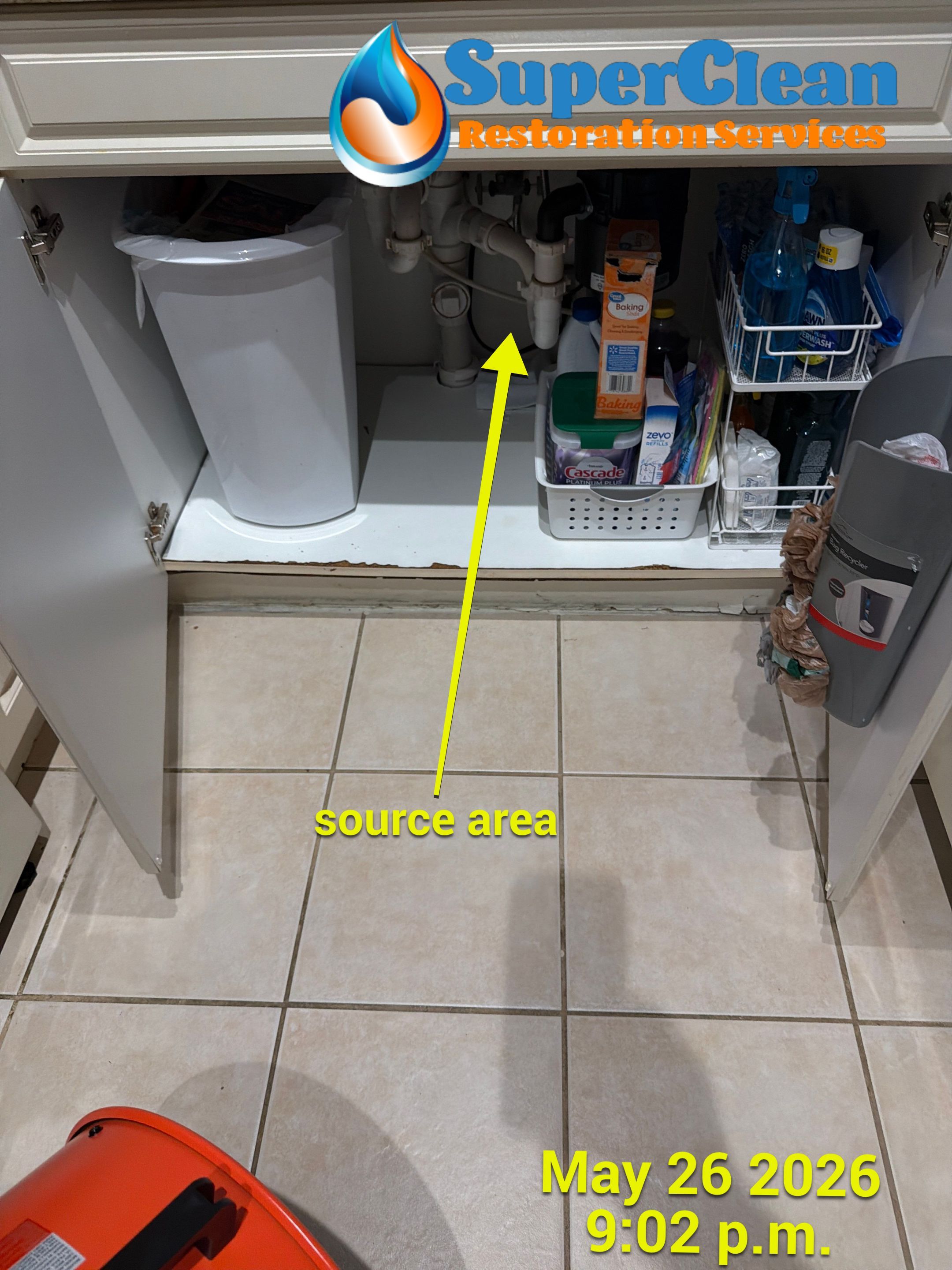Water Damage Restoration and Structural Drying in Coral Springs by SuperClean