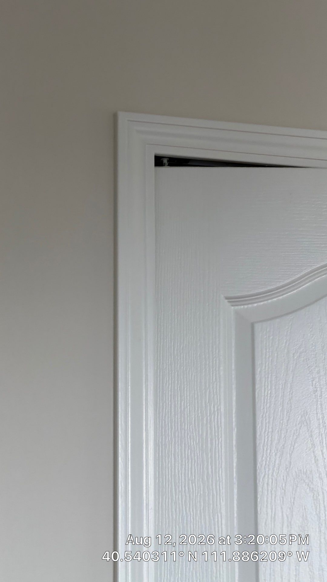 Interior Door Replacement and Arched Window Installation in Draper by CompanyCam Sales Demo