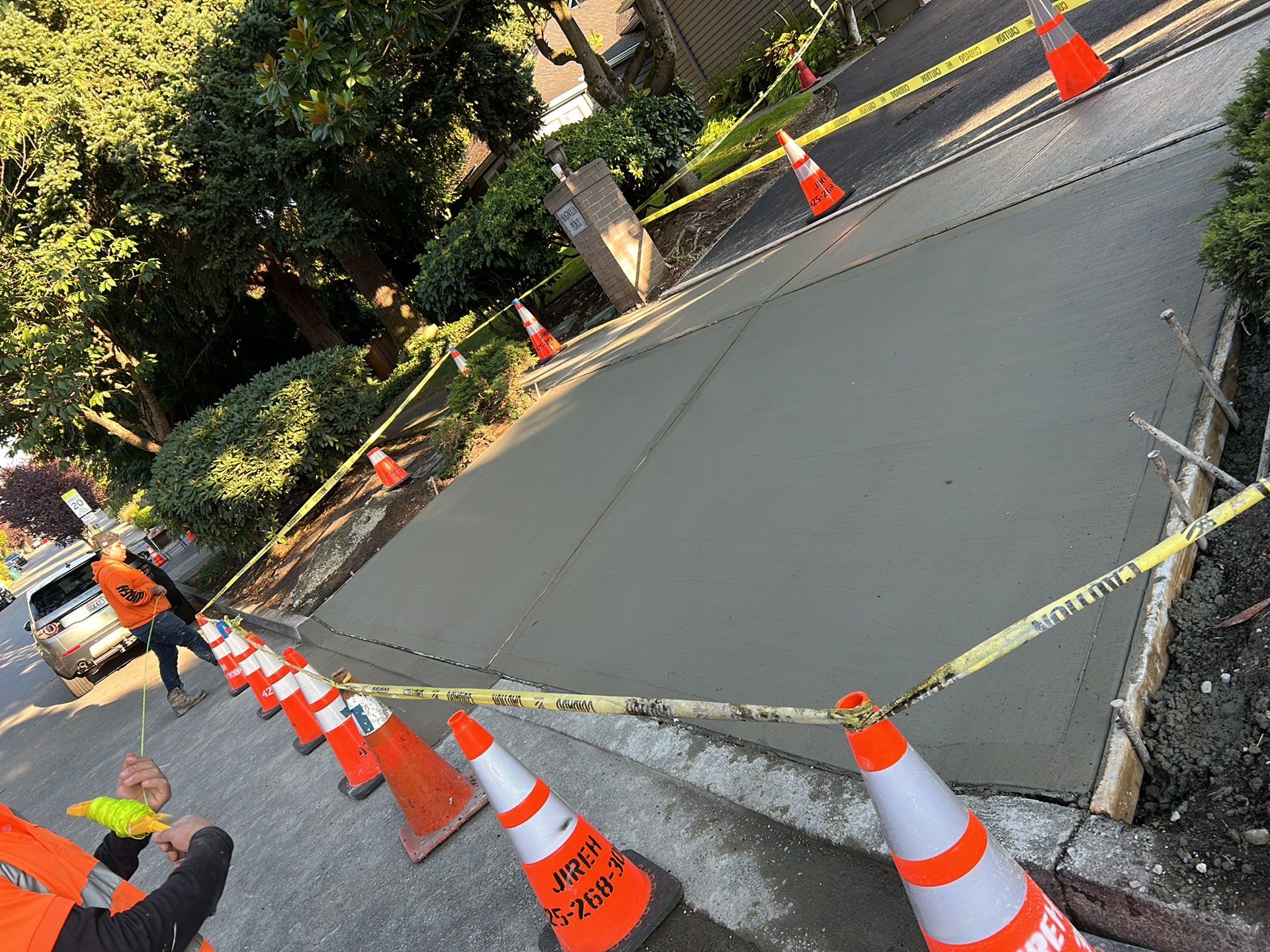 Oscar | Sidewalk Repair, Concrete Project  by Jireh Asphalt & Concrete Inc 