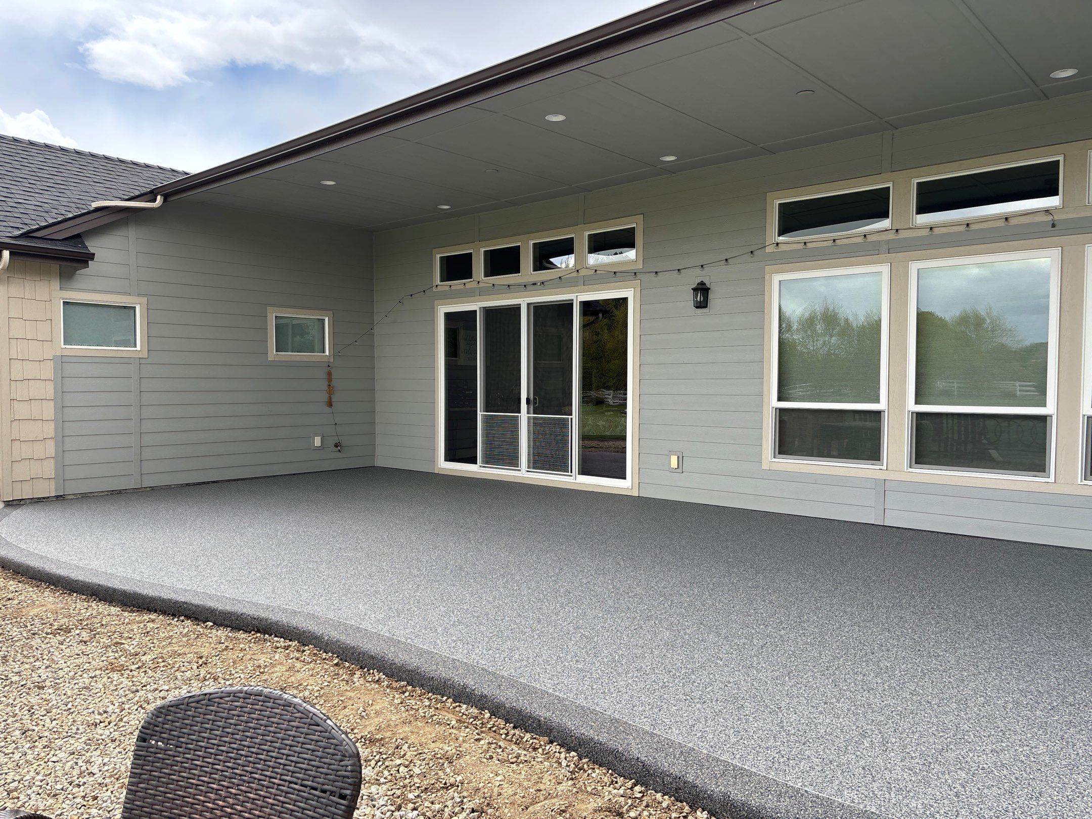 Patio Transformation with Mr. Mudd's Vuba Stone by Mr. Mudd Concrete