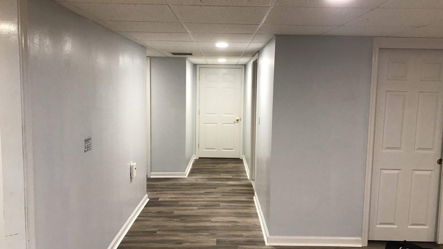 Interior Painting Using Sherwin Williams Paints by Ryan Amato Painting LLC and Lehigh Valley Epoxy