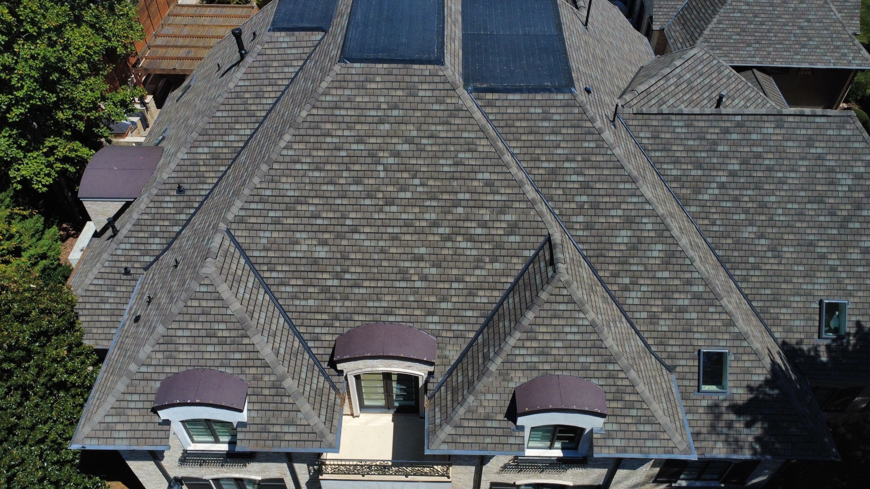 GAF Slateline Weathered Slate by Skybird Roofing