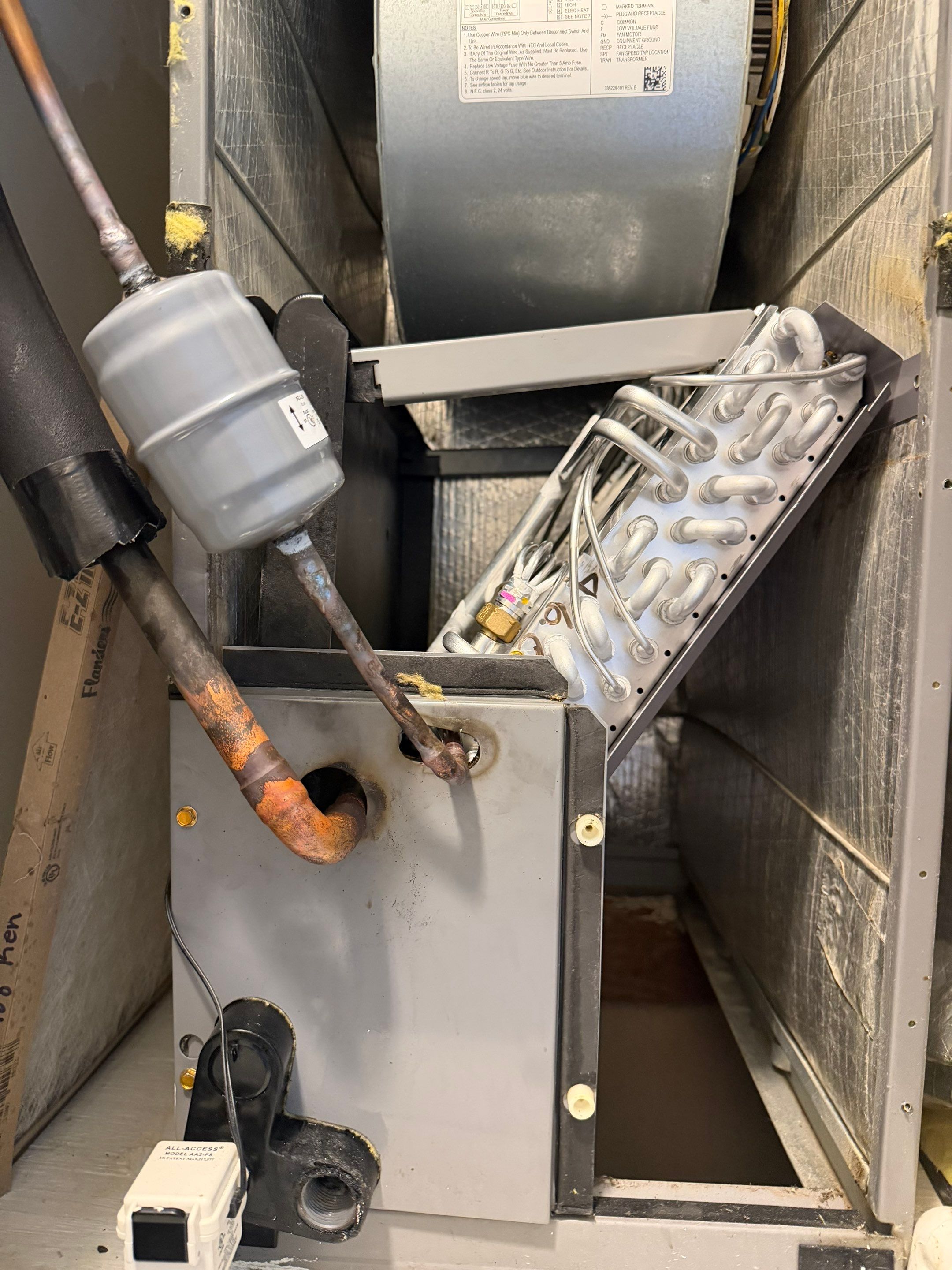 HVAC Air Handler and Evaporator Coil Replacement in Crestview by Alite Services Llc