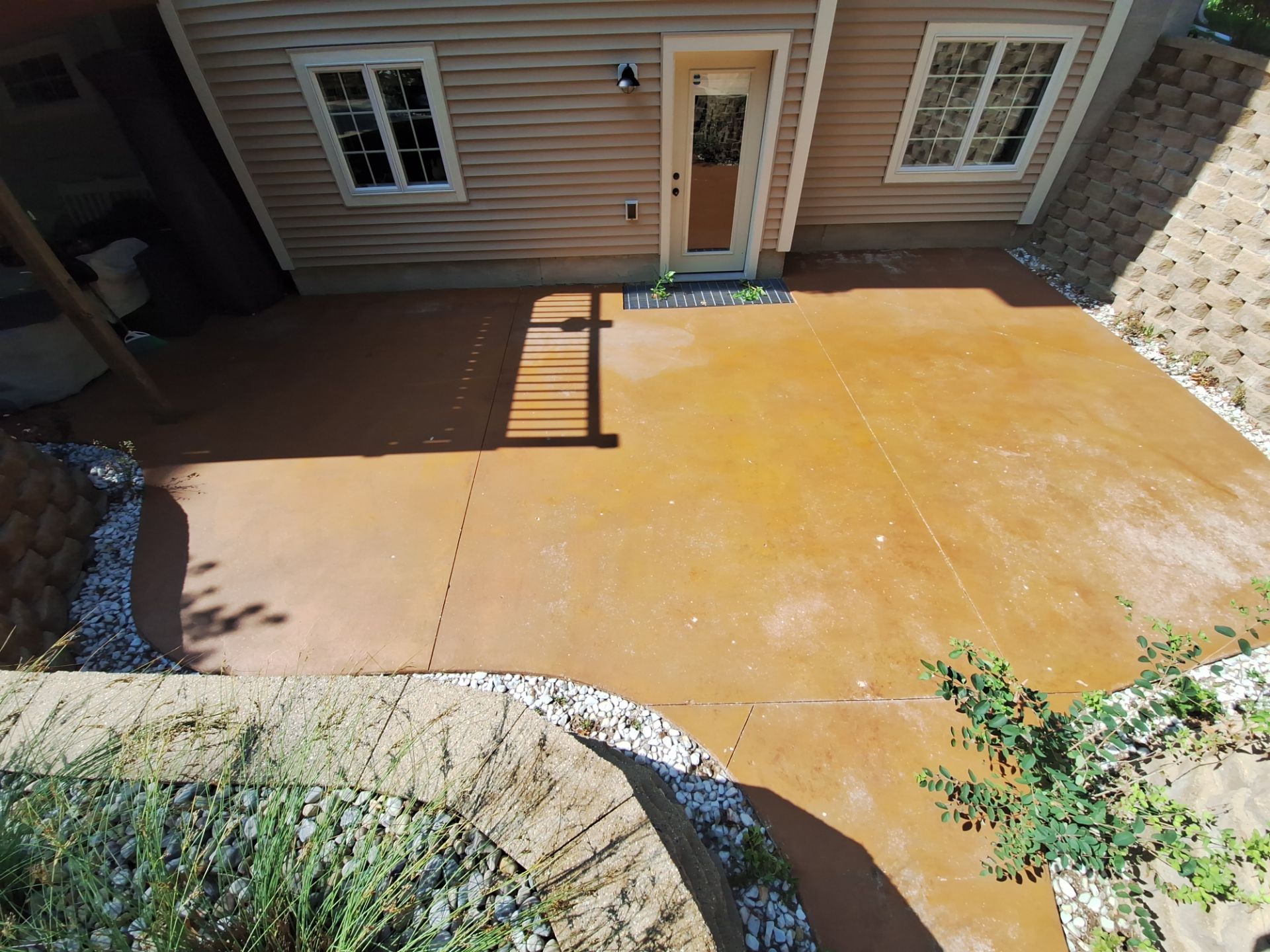 Residential Epoxy Floor Installation and Concrete Staining in Whitehall by Gordon Painting