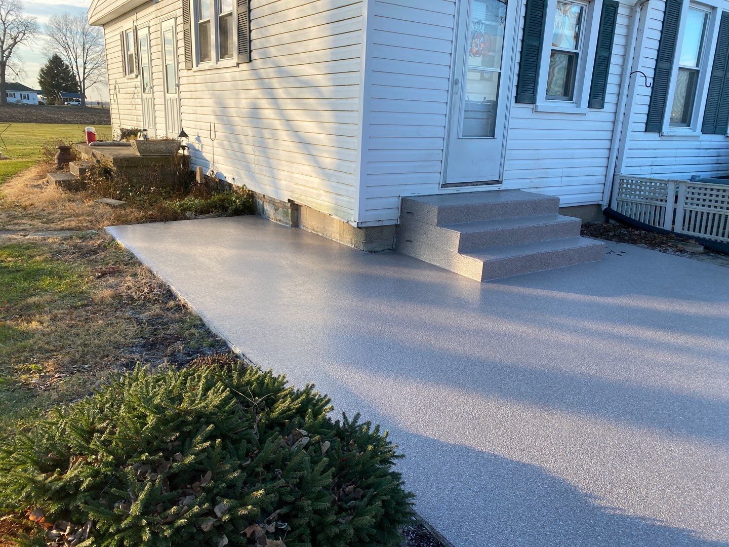 Patio Repair using Fieldstone by Your1DayFloor.com