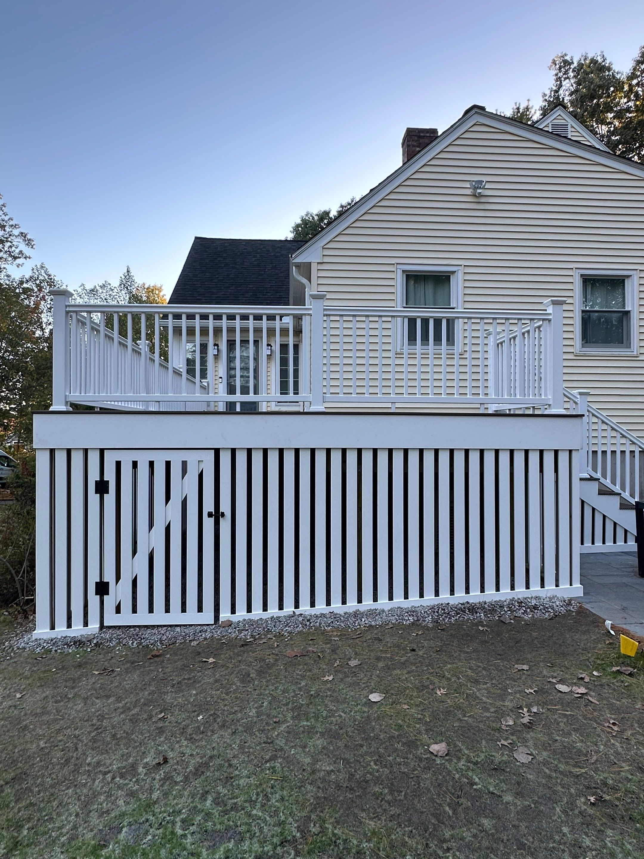 New Deck buit in Medfield MA by UBrothers Construction