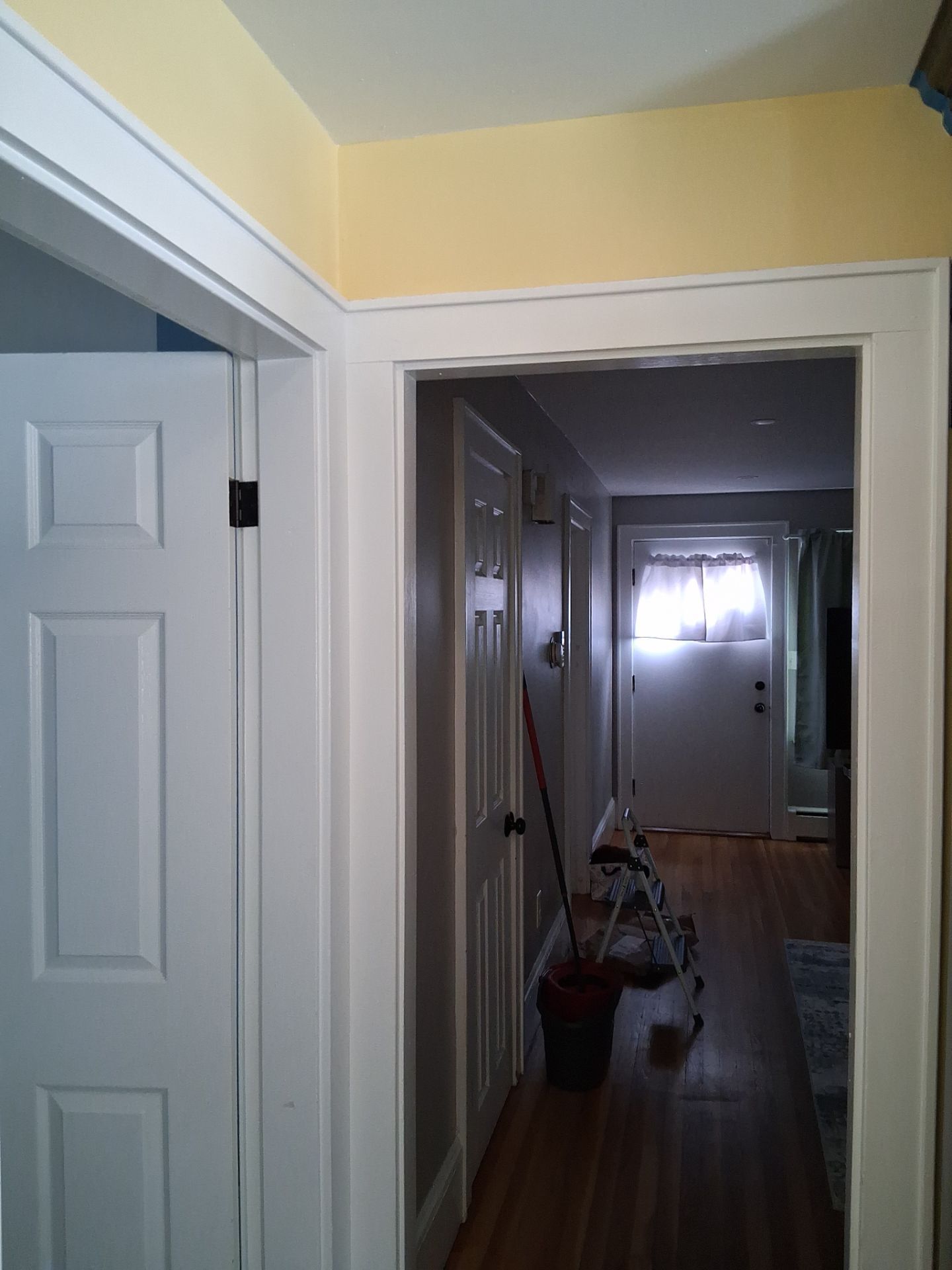 Manchester Residential Interior Painting and Ceiling Water Damage Repair by The Persnickety Painters
