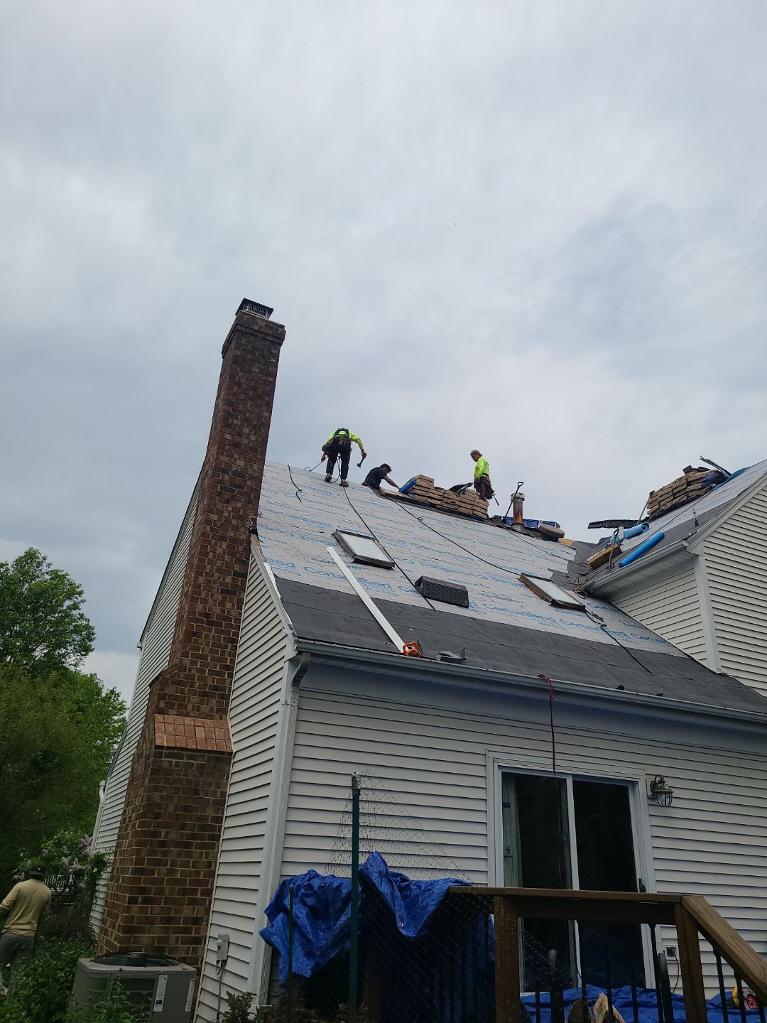 Vienna: CertainTeed Landmark Pro Designer Shingles in Max Def Moire Black by RM Banning, Inc.