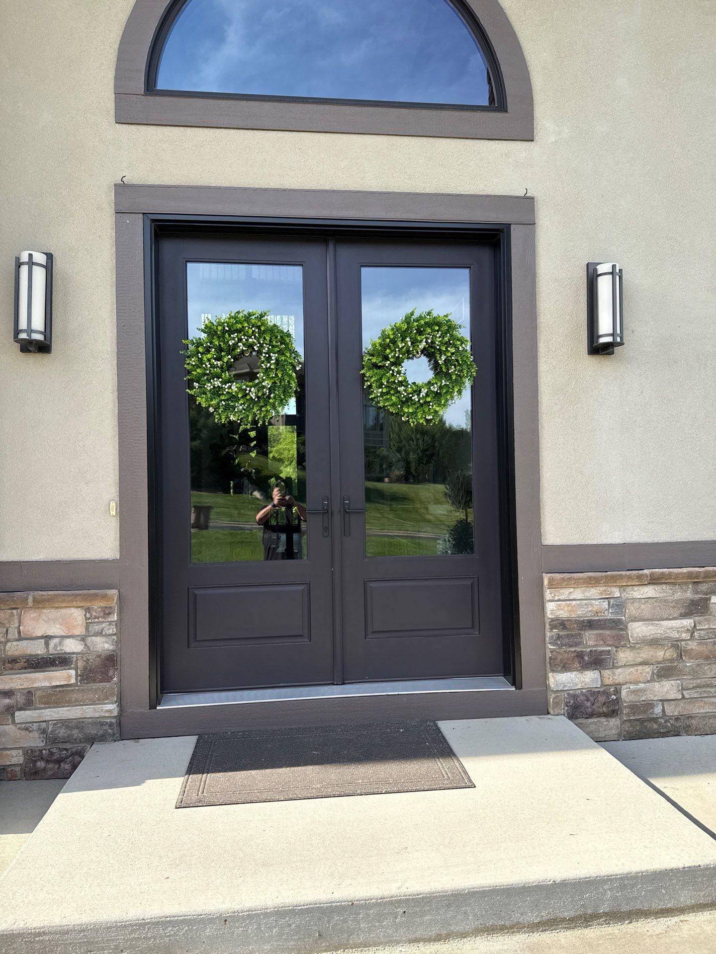 Residential Exterior Doors Repaint West Des Moines by Midwest Paint LLC
