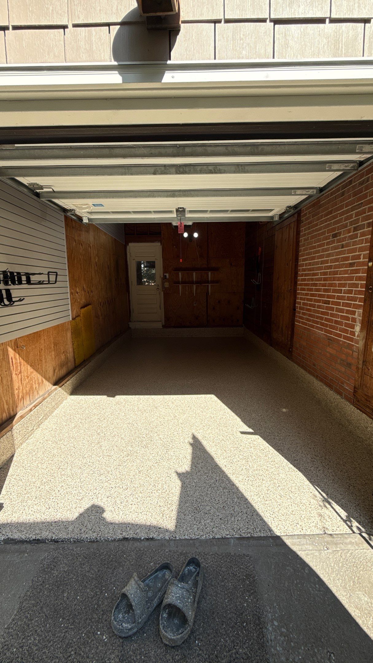 Amy's Floor is Amazing Now and Don't Forget A Little Slotwall by Banner Garage