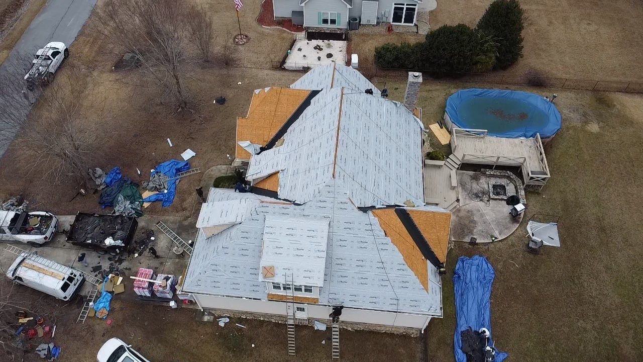 Architectural Shingle Roof Replacement in Pikeville, NC — Skybird Roofing by Skybird Roofing