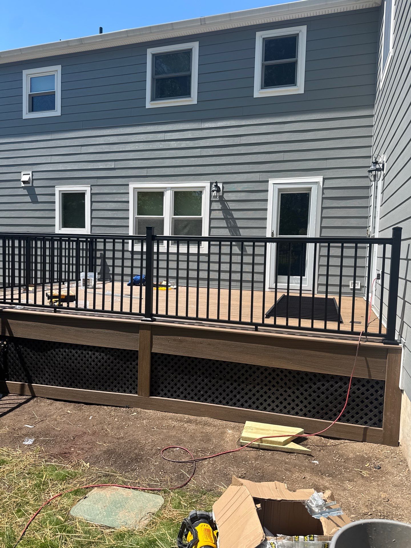 Deck and Landing Resurfacing in Florham Park, New Jersey by deck guardian