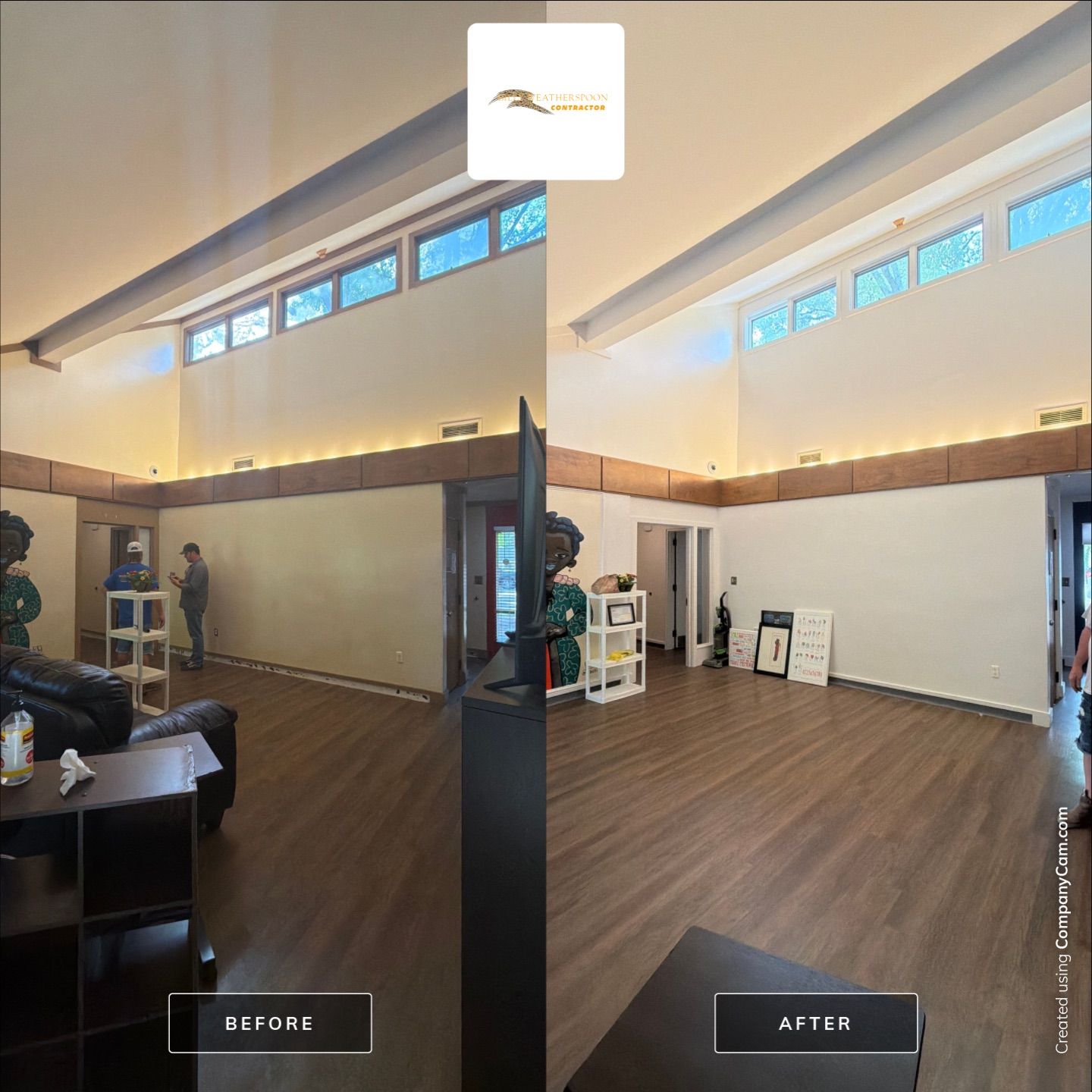 Commercial Interior Repaint – Full Building by Billy Weatherspoon Contractor