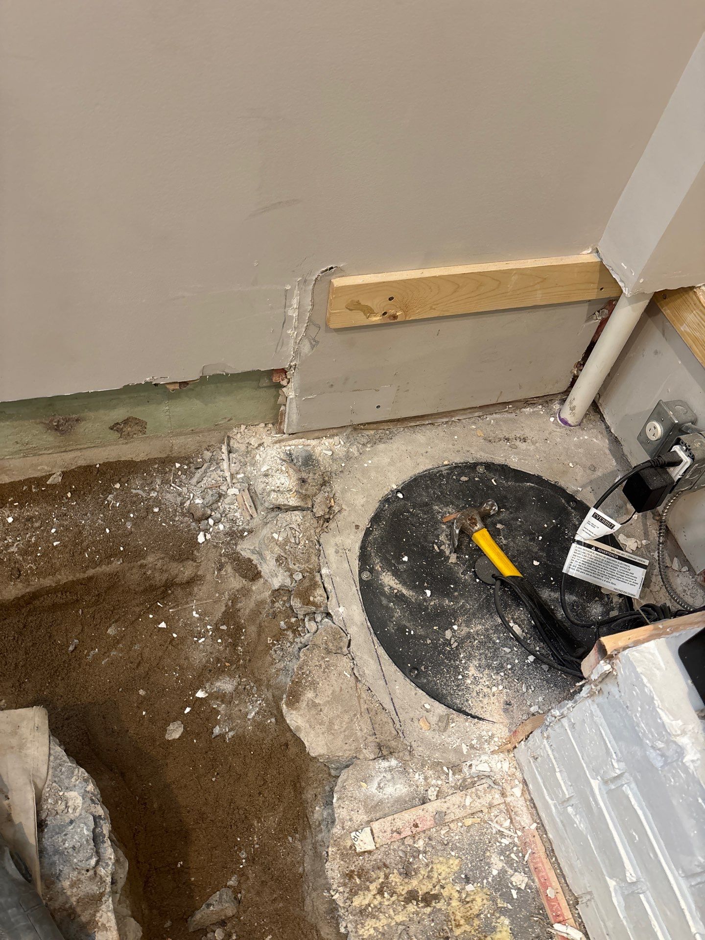 Interior Drain Tile & Sump Pump in Northwest Minneapolis by Waterproofing Northeast