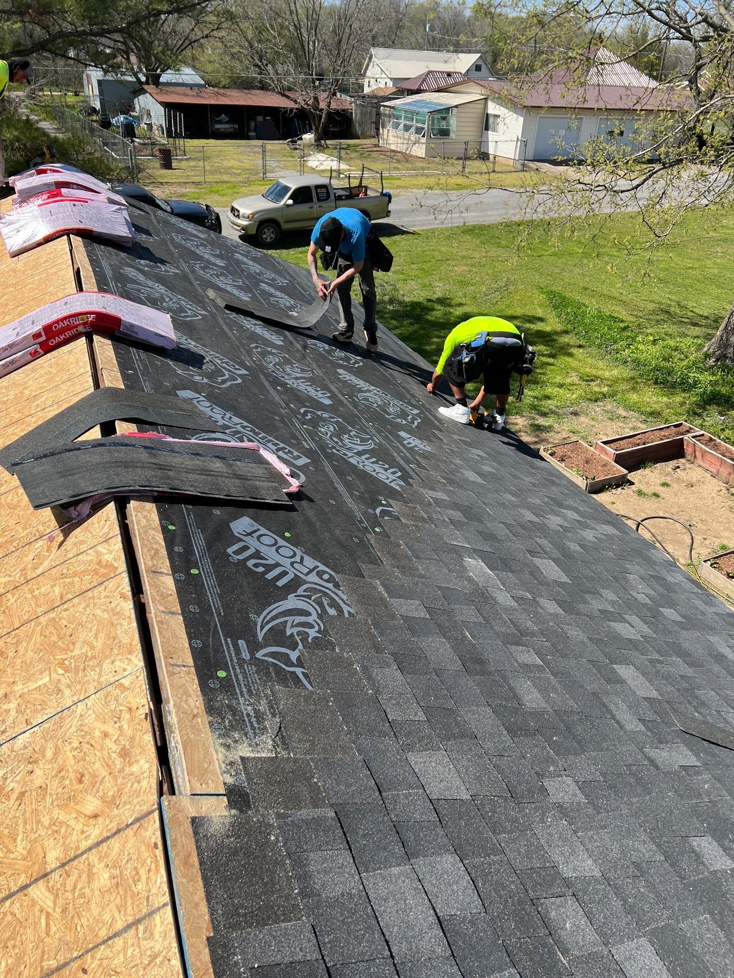 New Roof & Decking Brought to Code. by In & Out Construction & Remodeling, LLC