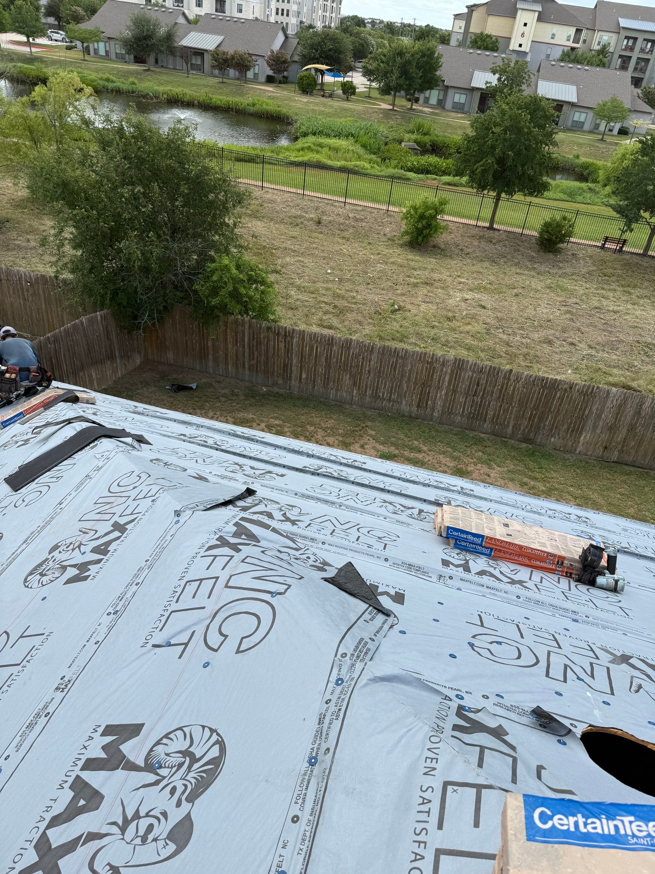 Project in Leander by Rhino Roofing and General Contracting, LLC