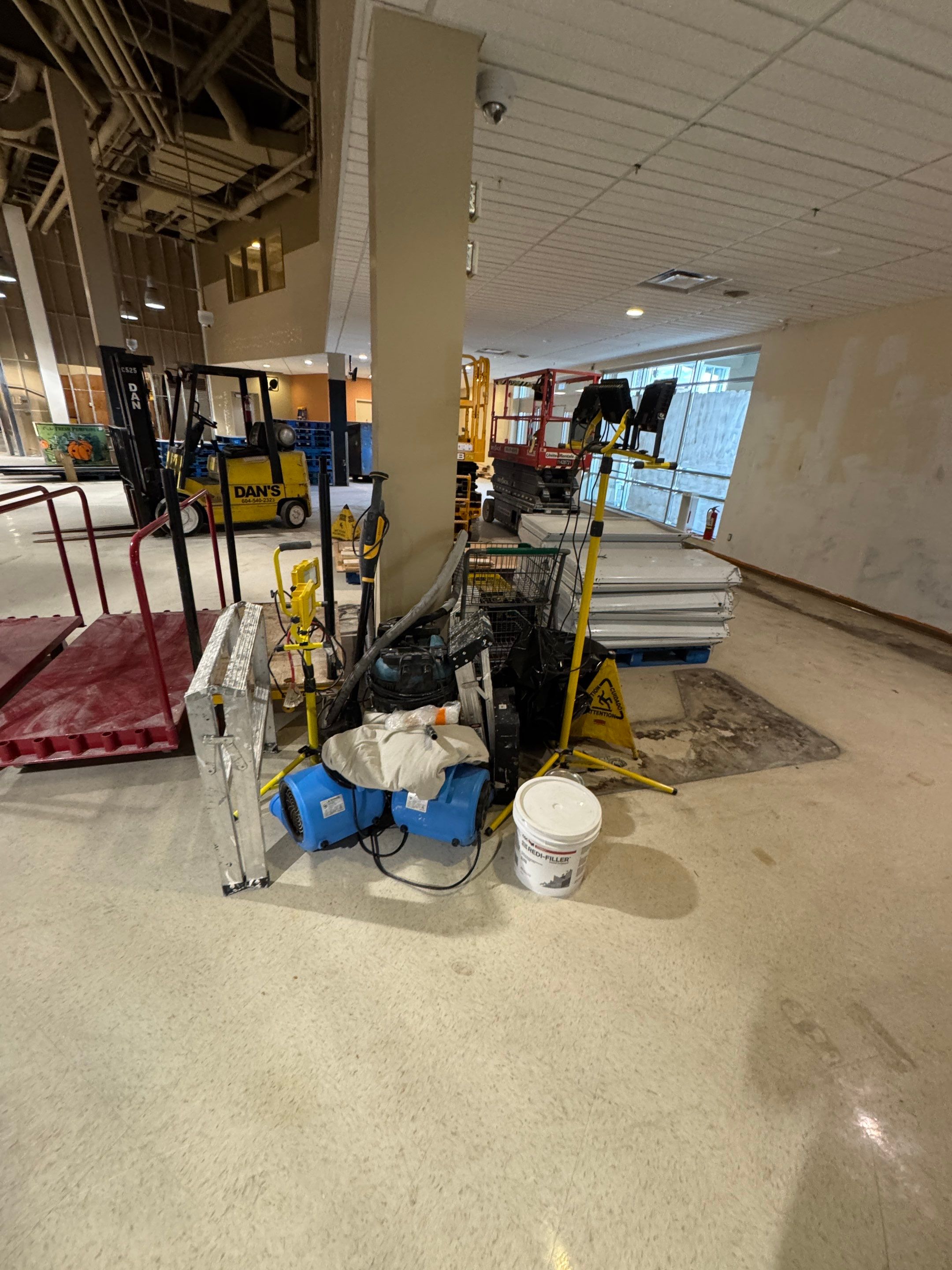 Commercial Prime & Paint Project by YVR Construction Group