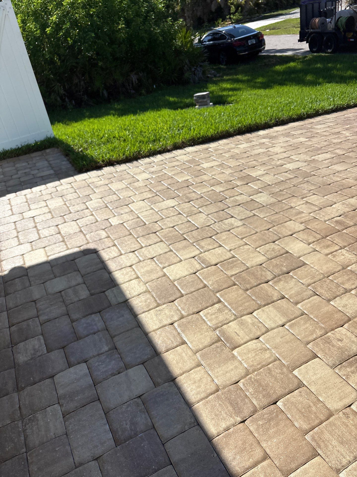 Glossy, 2 Coats Dense Paver  by Wizard Wash