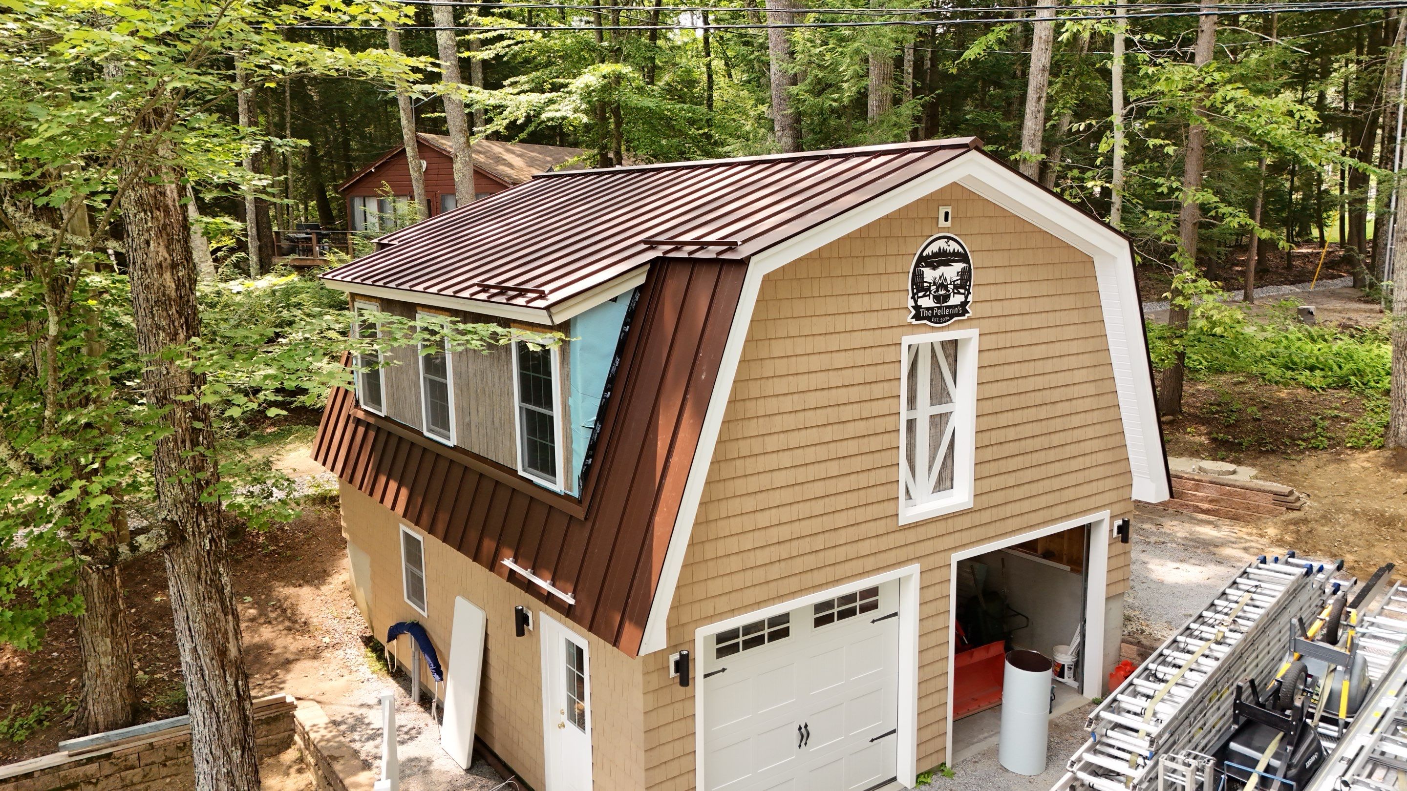 Standing Seam Metal Roof Replacement in Weare, NH – Drexel Roofing System  by Compass exteriors
