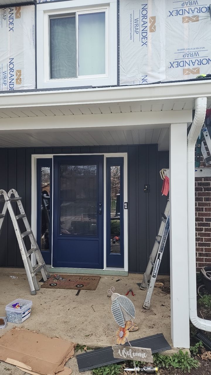 Full Exterior Home Transformation – Metal Slate Roof in Fort Wayne, IN by 4Ever Metal Roofing