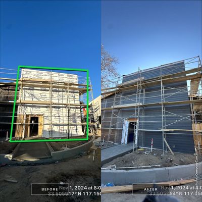 pre-finish lap siding