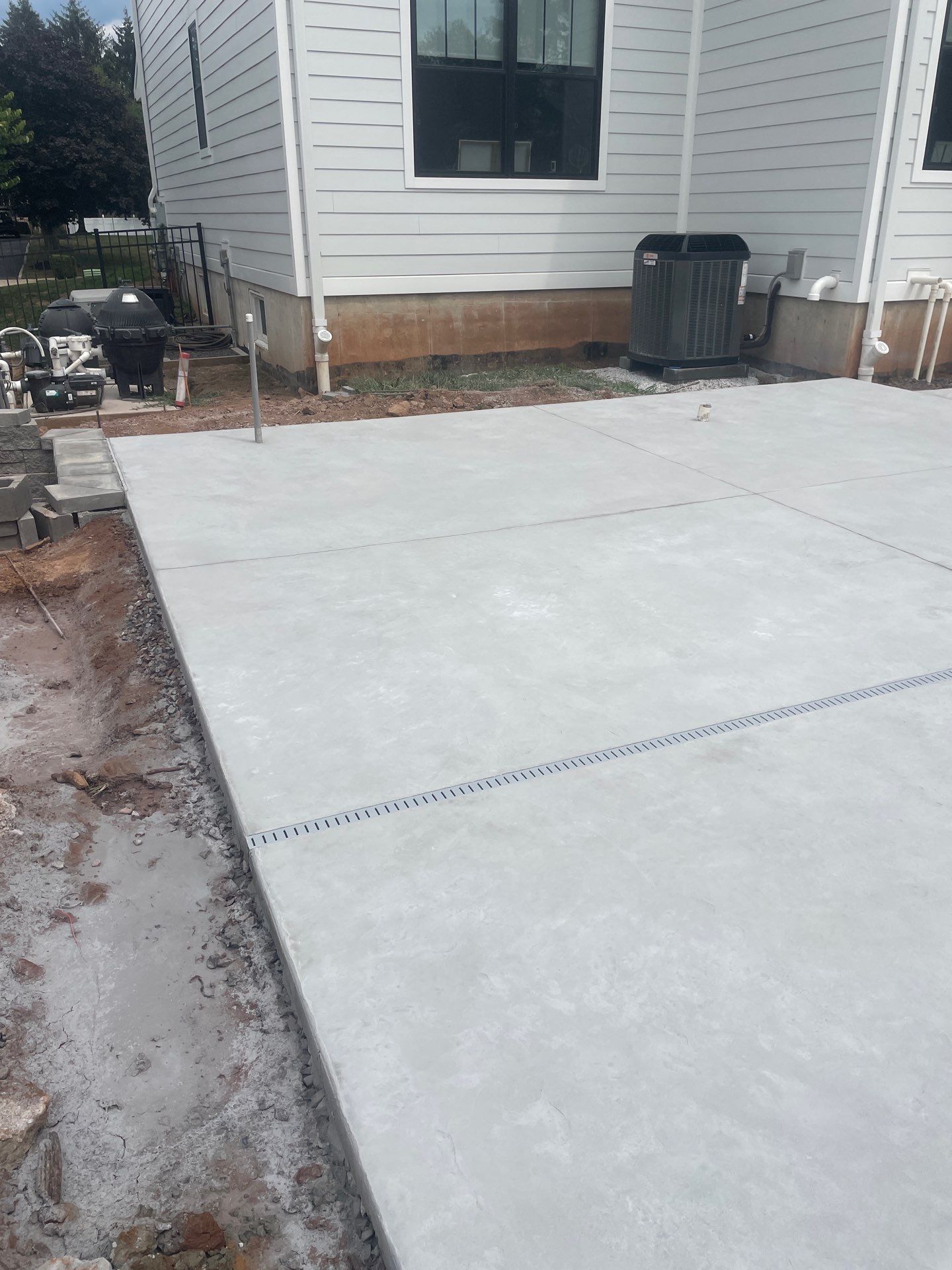 Pool Deck in Plymouth Meeting PA by Architectural Concrete Design